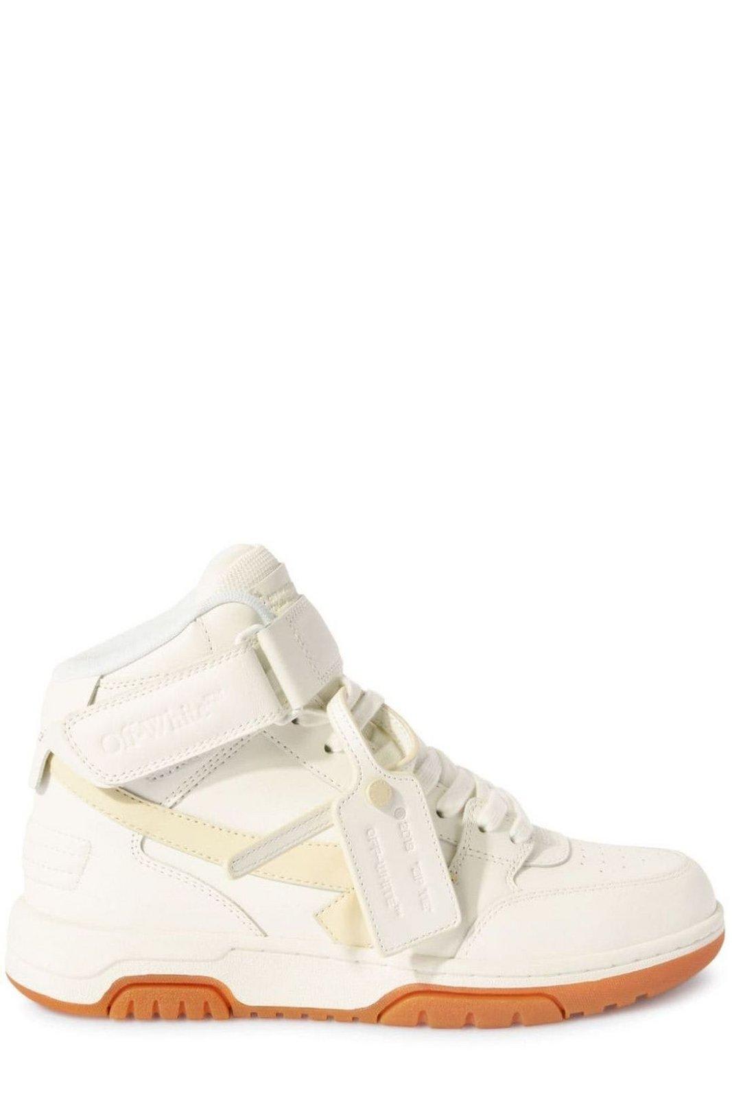 Off-White Logo Detailed Lace-up Sneakers