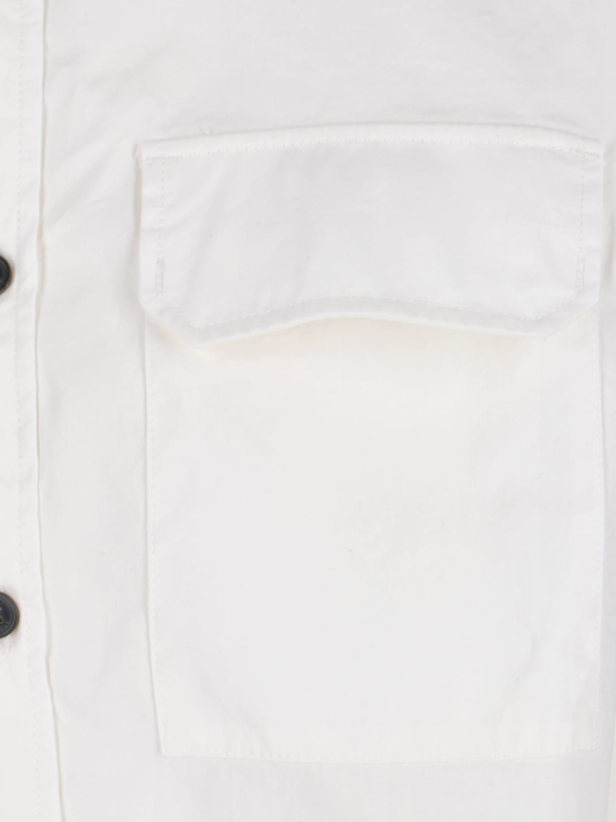 Shop C.p. Company Lens Detail Shirt In White