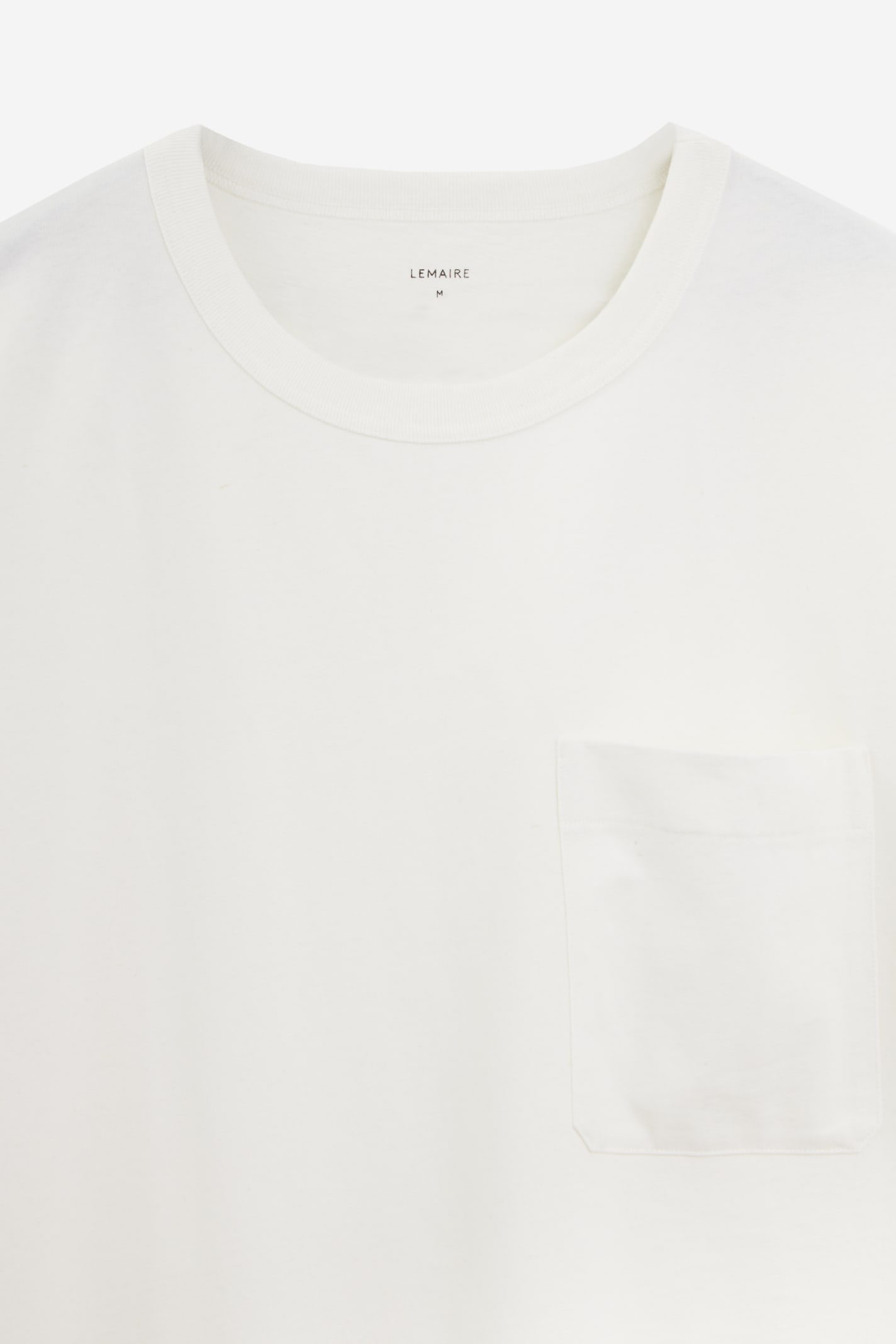 Shop Lemaire Boxy T-shirt T-shirt In White
