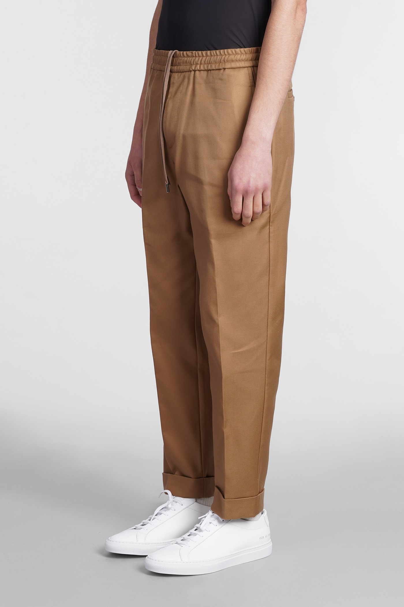 Shop Costumein Sol Pants In Camel Cotton