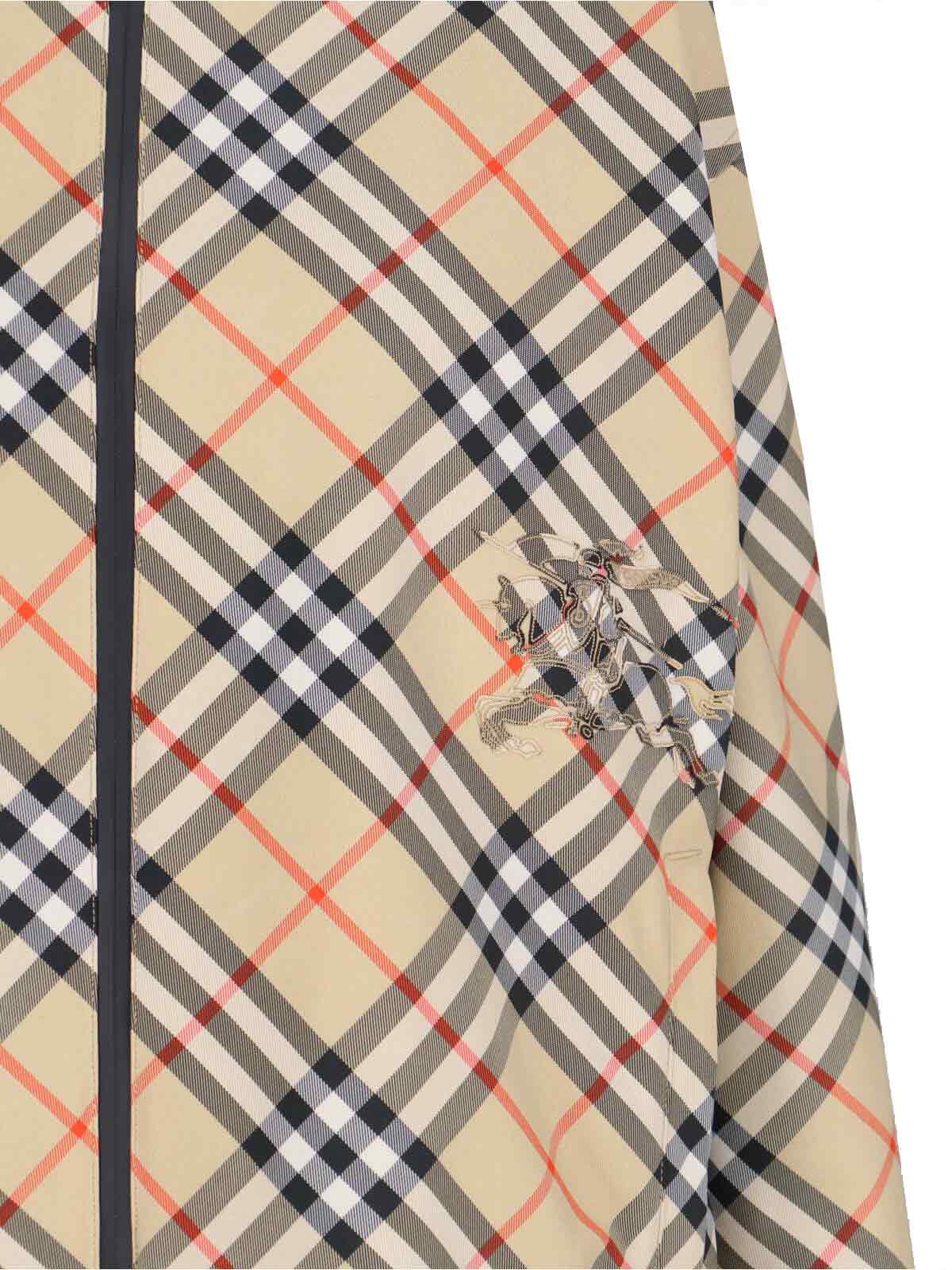 Burberry Ekd Reversible Jacket In Multi
