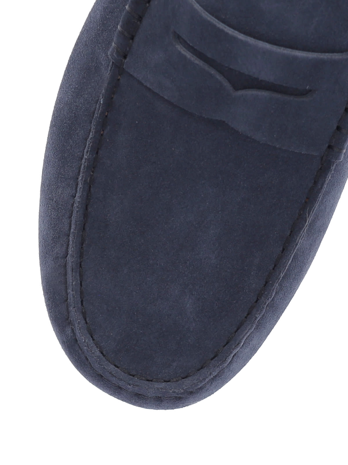 Shop Tod's Gommino Loafers In Blue