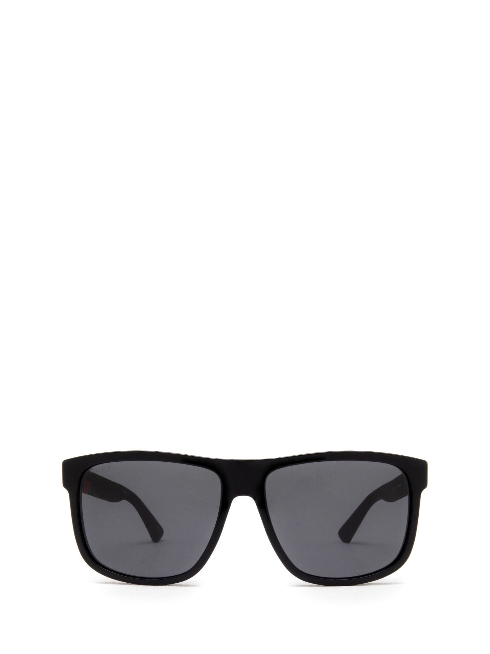 Shop Gucci Gg0010s Black Sunglasses