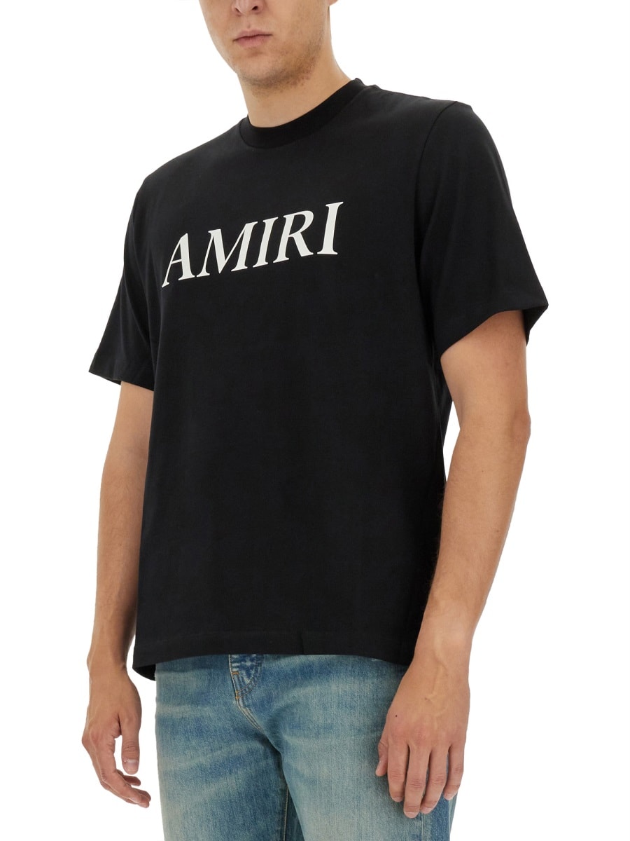 Shop Amiri T-shirt With Logo In Black