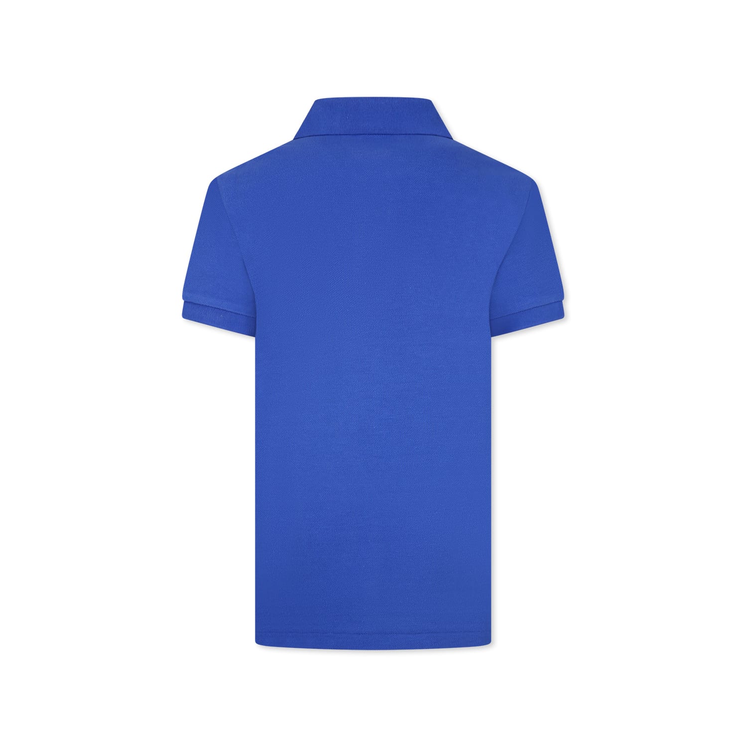 Polo Ralph Lauren Blue Polo Shirt For Boy With Horse In Blue
