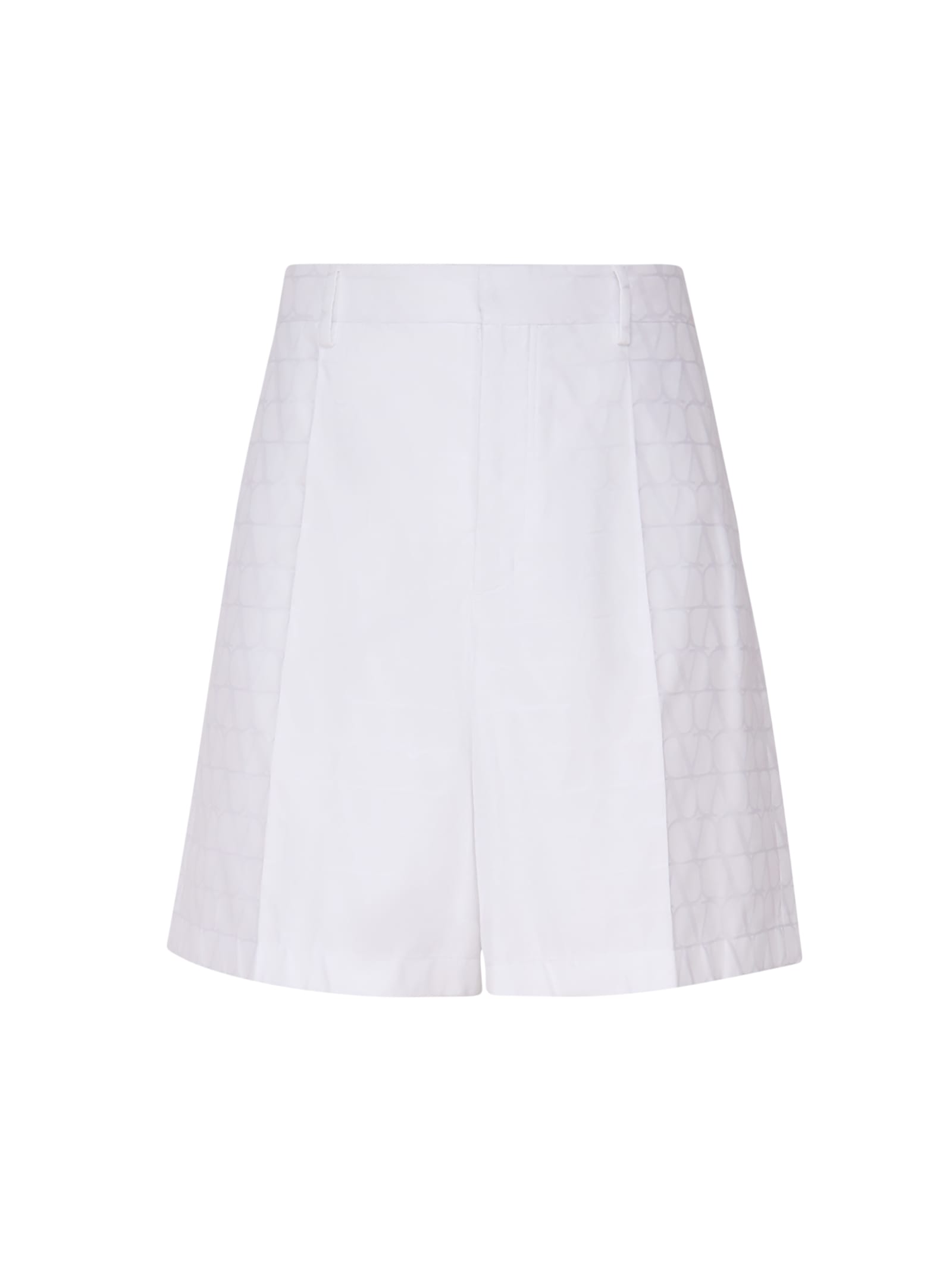 Shorts Iconograph In Cotton