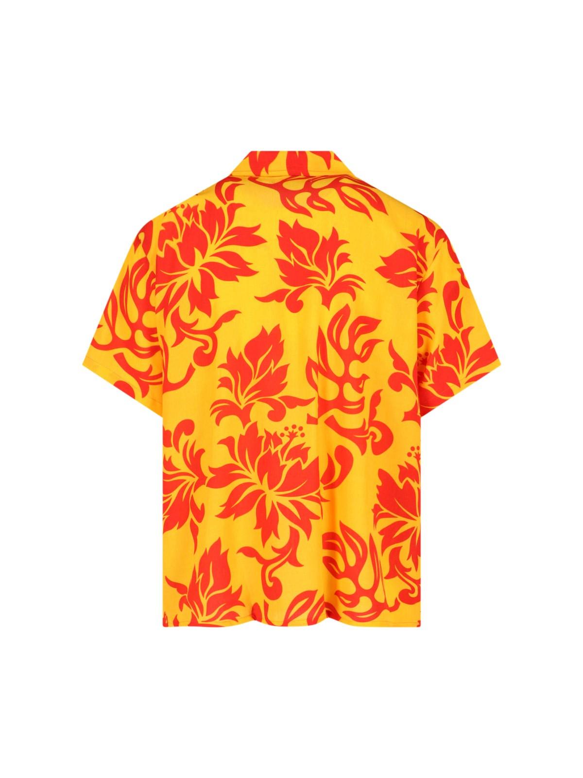 Shop Erl Printed Shirt In Tropical Flowers