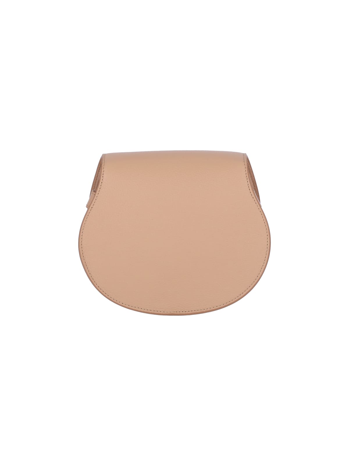 Shop Chloé Small Crossbody Bag Marcie In Beige