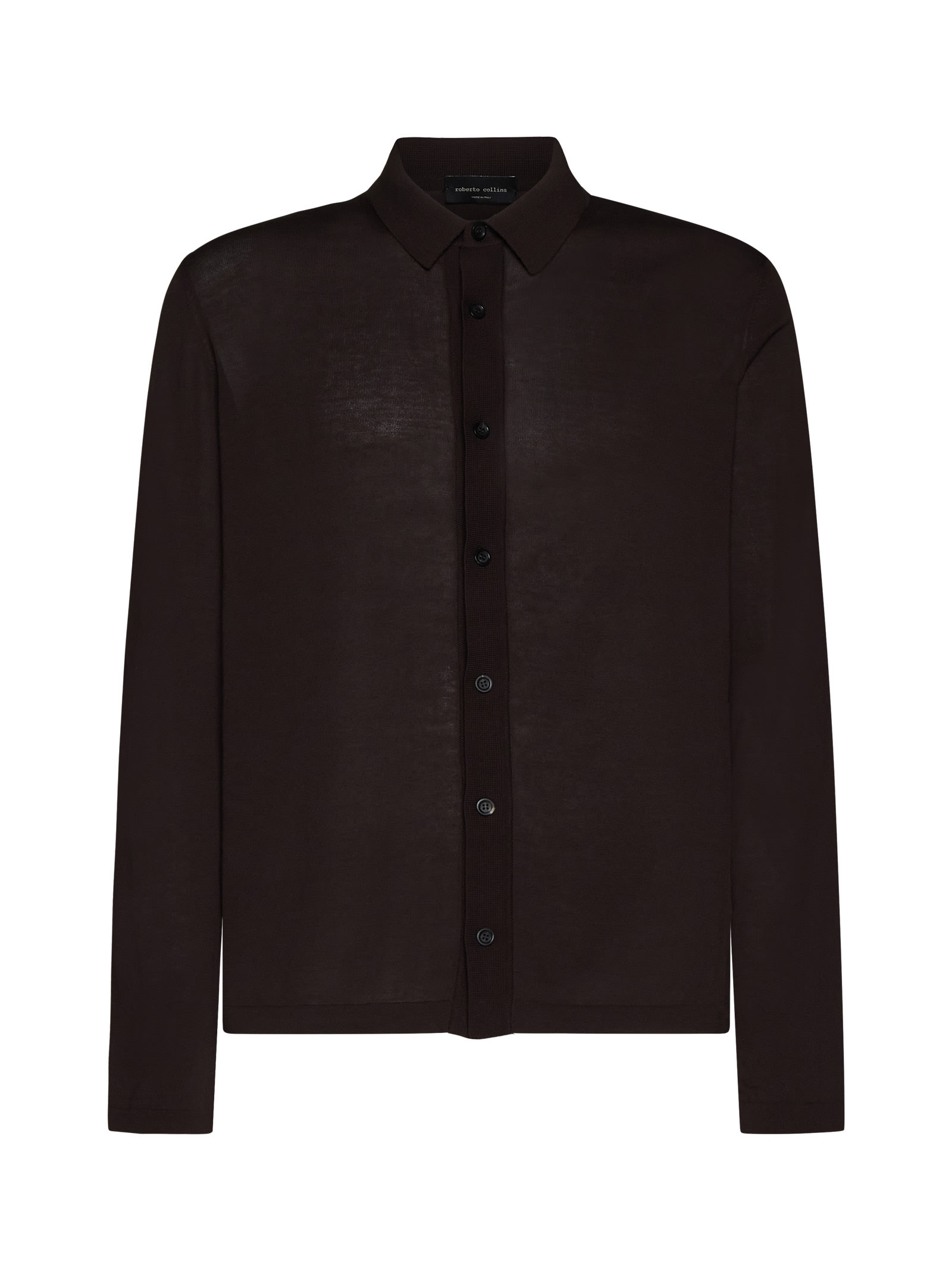 Shop Roberto Collina Shirt In Brown