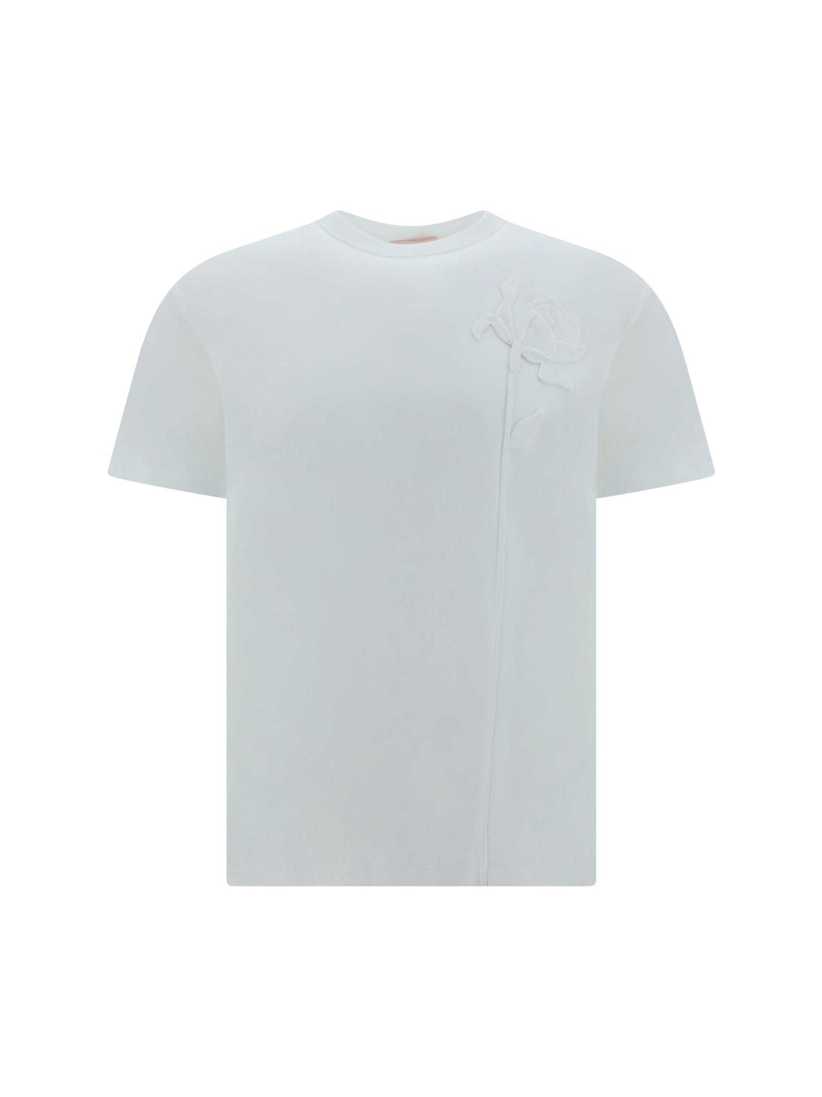 Shop Valentino T-shirt In White