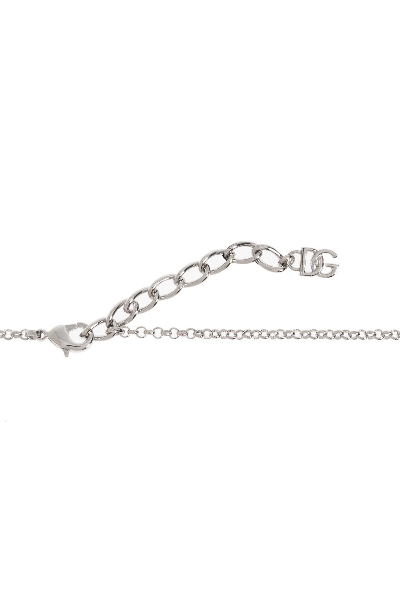 Dolce & Gabbana Necklace With Logo-shaped Pendant