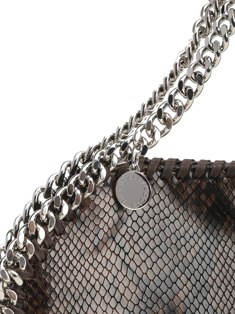 Stella Mccartney Falabella Mini Tote In Brown