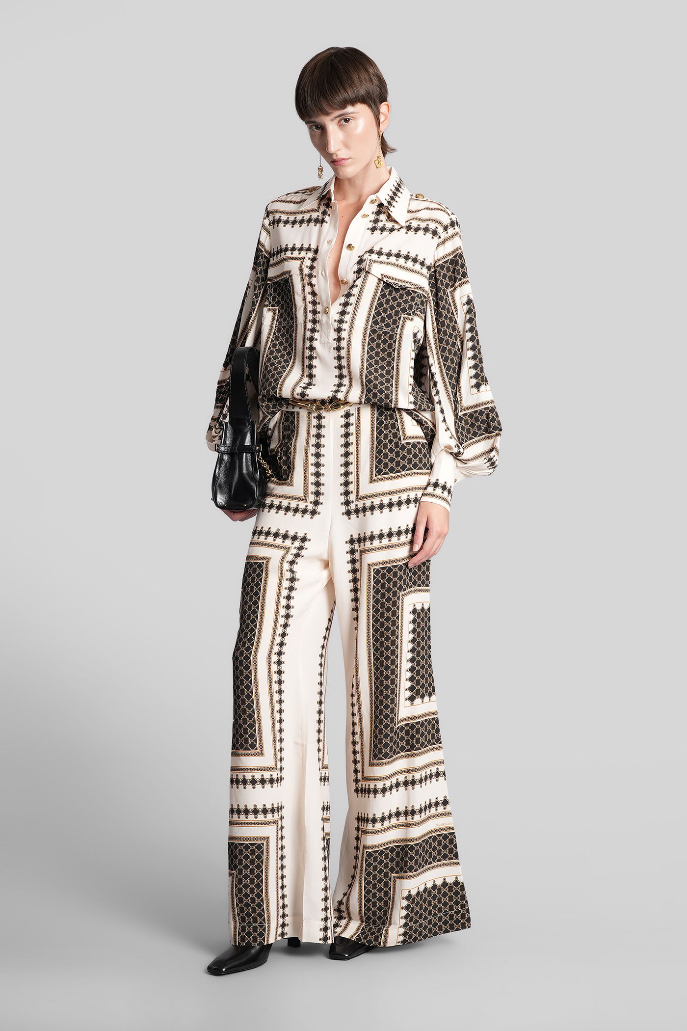 Zimmermann Blouse In Beige Viscose In Neutral