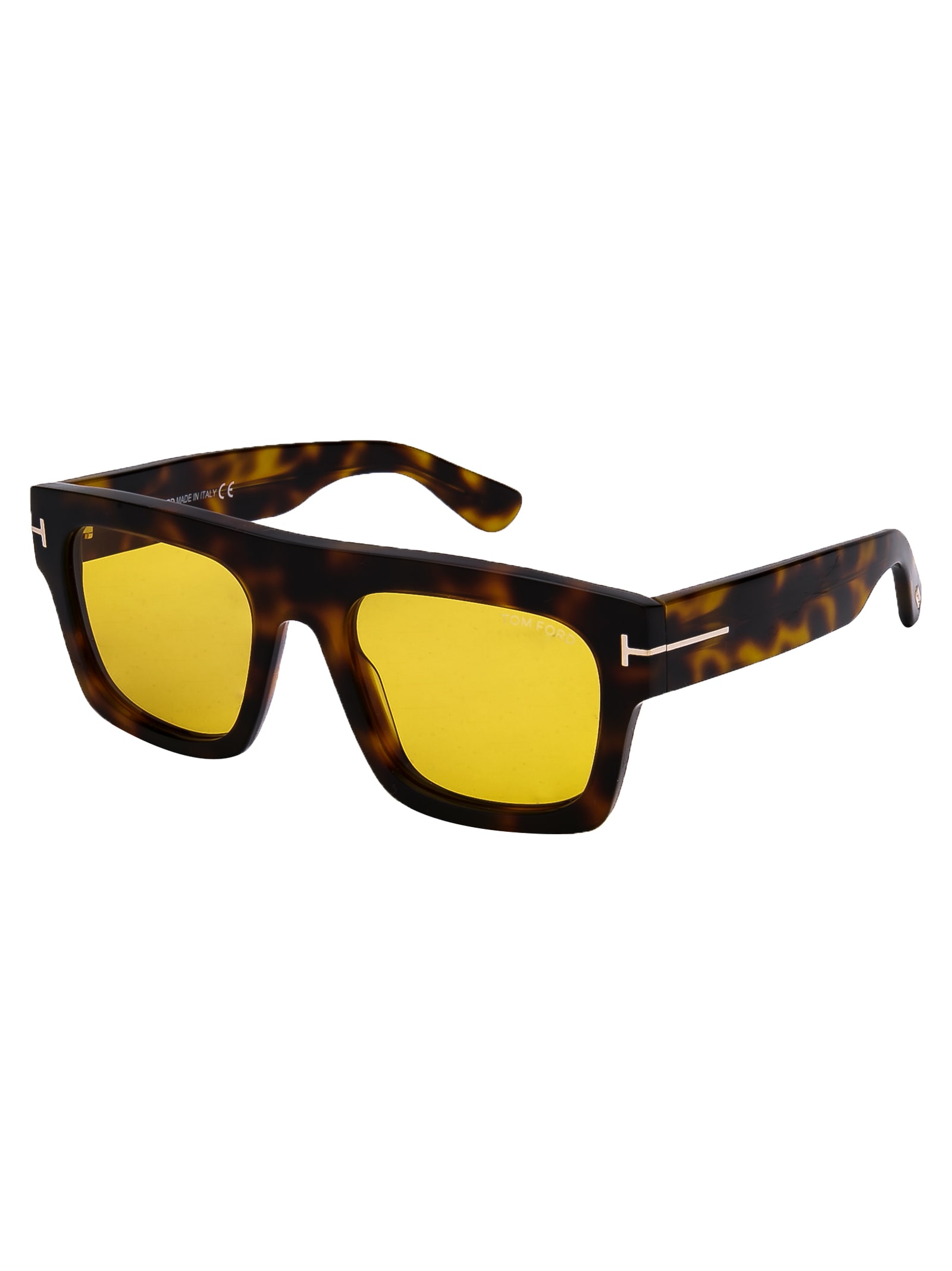 Tom Ford Fausto Sunglasses In Brown