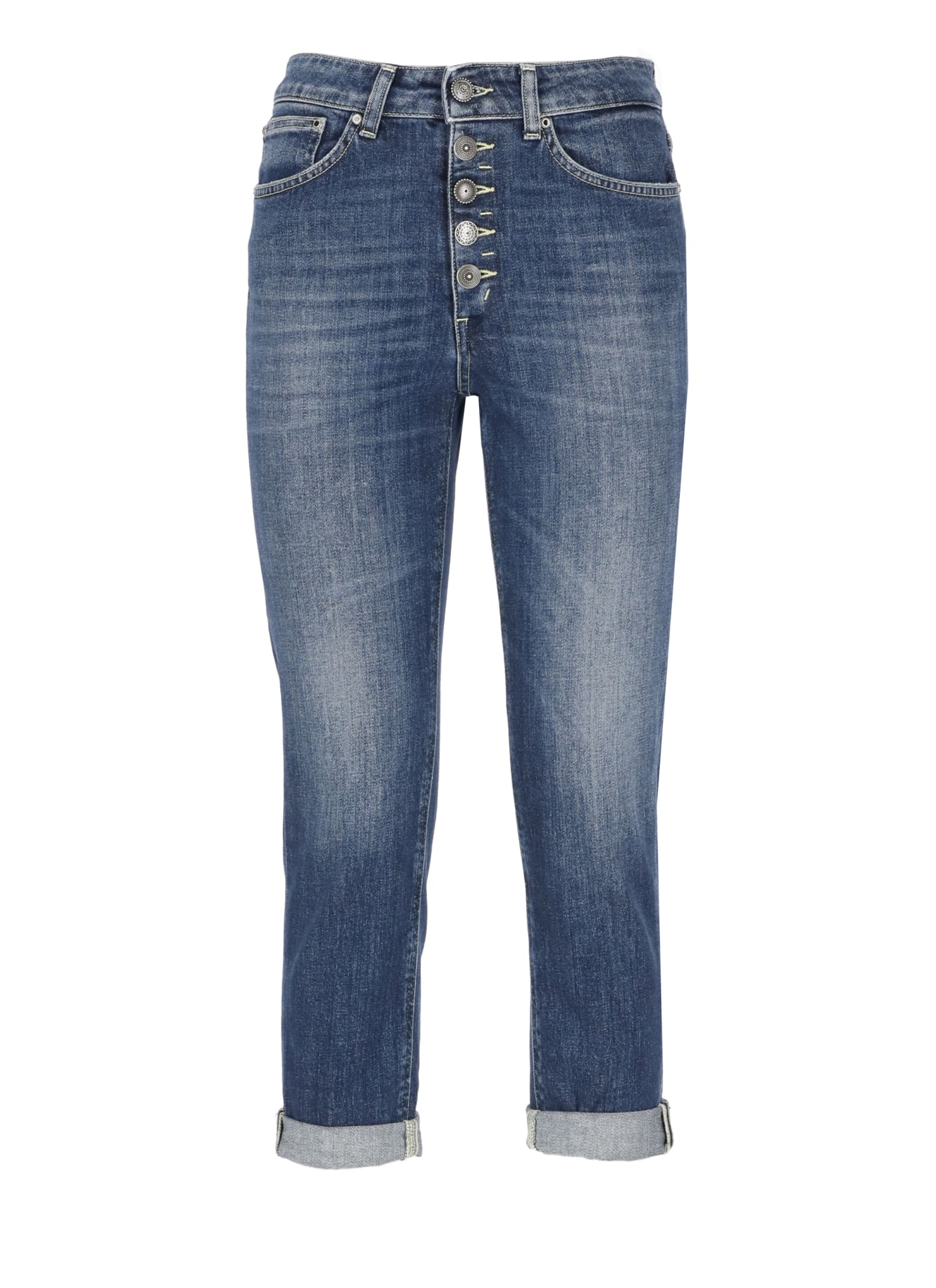 Shop Dondup Koons Jeans In Blue