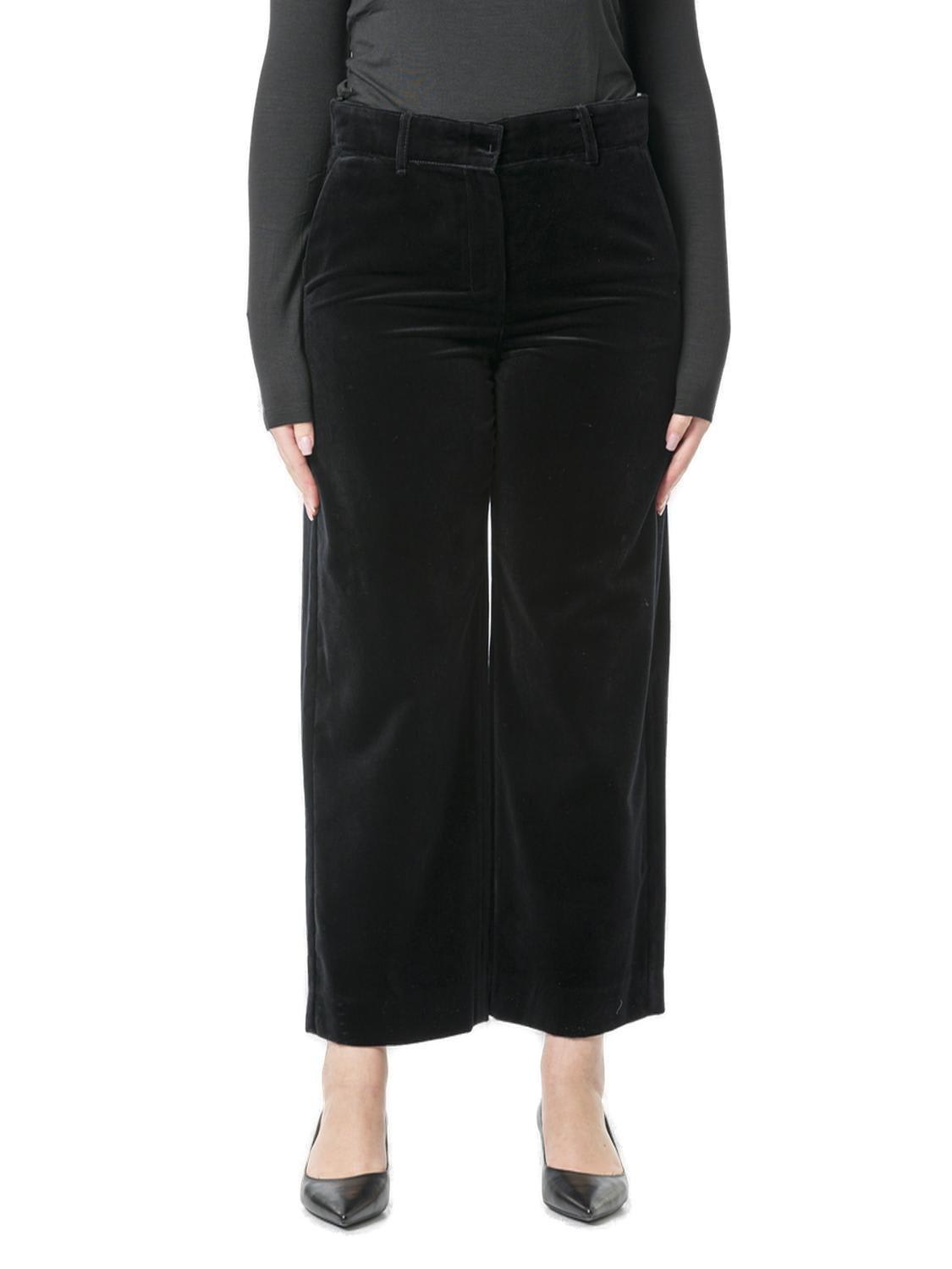 'S Max Mara Wide Leg Cropped Trousers