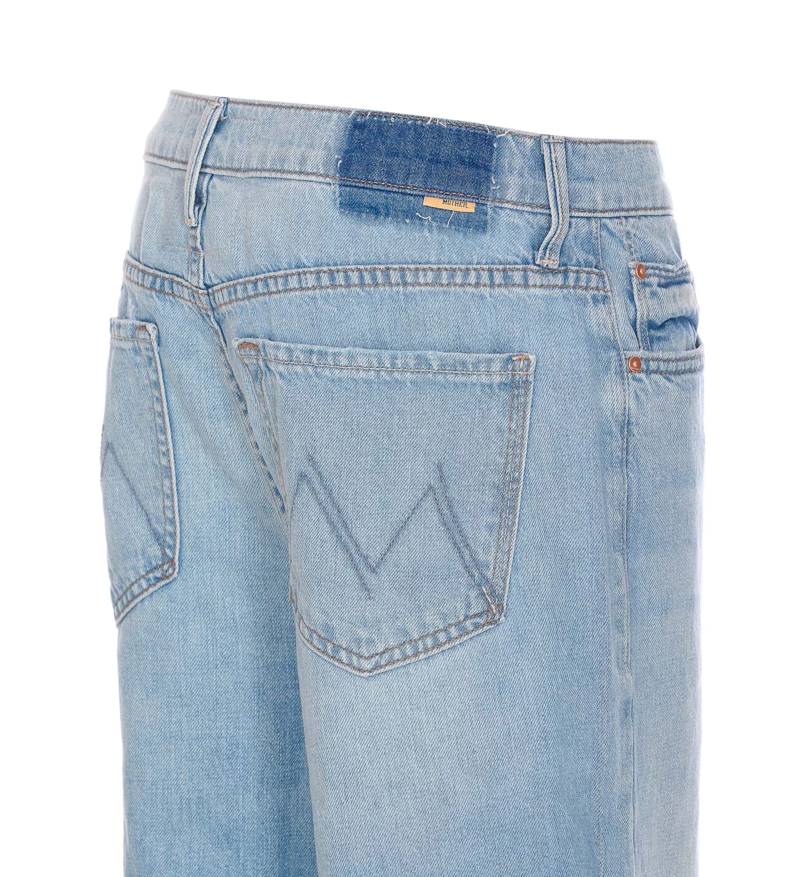 Shop Mother The Undercover Jeans In Blue