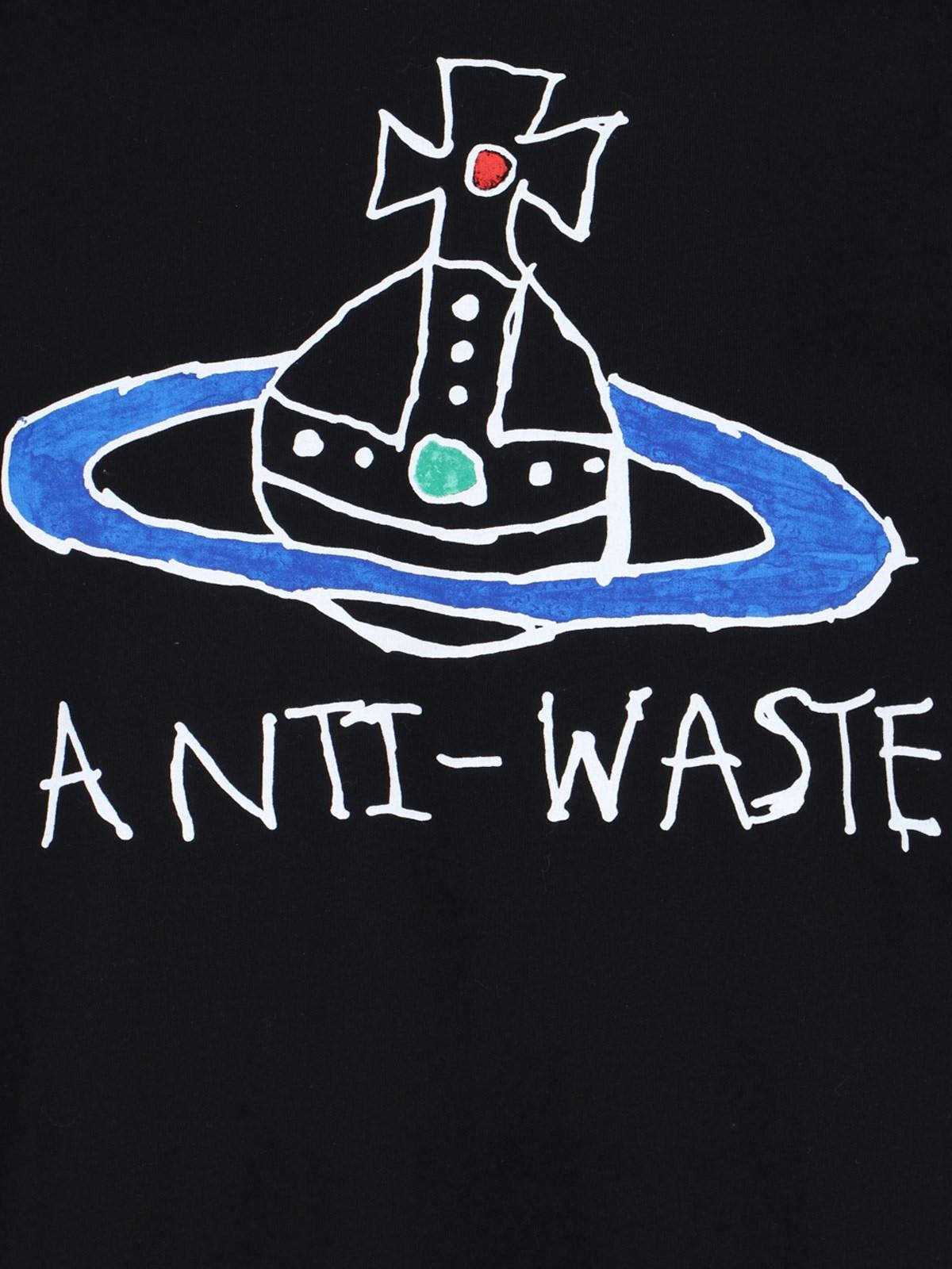 VIVIENNE WESTWOOD ANTI-WASTE STAMP T-SHIRT 