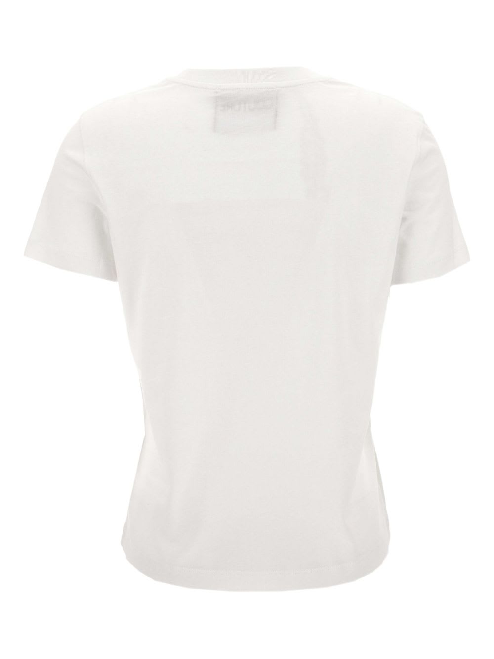 Versace Jeans Couture Logo T-shirt In White