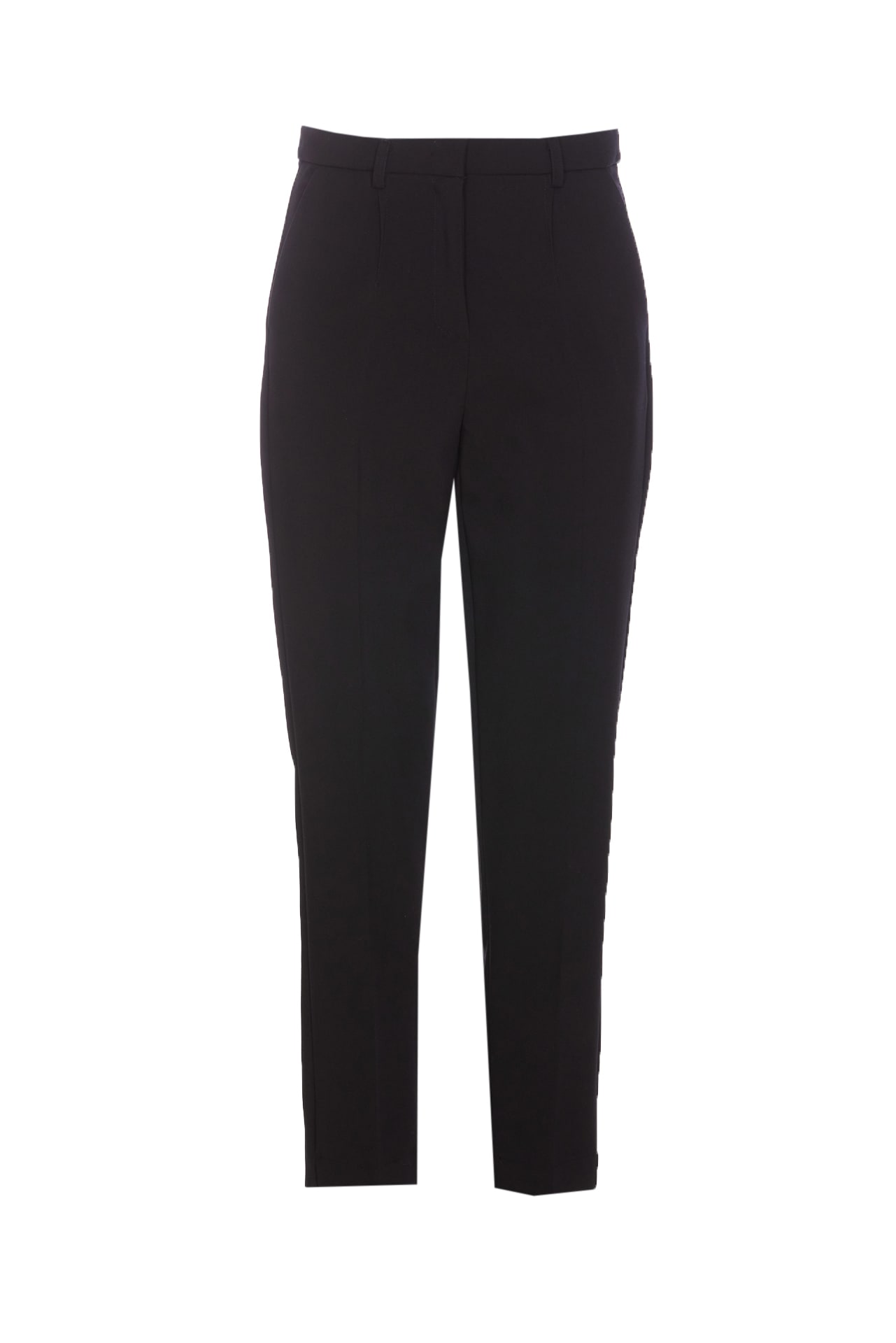 Shop Patrizia Pepe Pants In Black