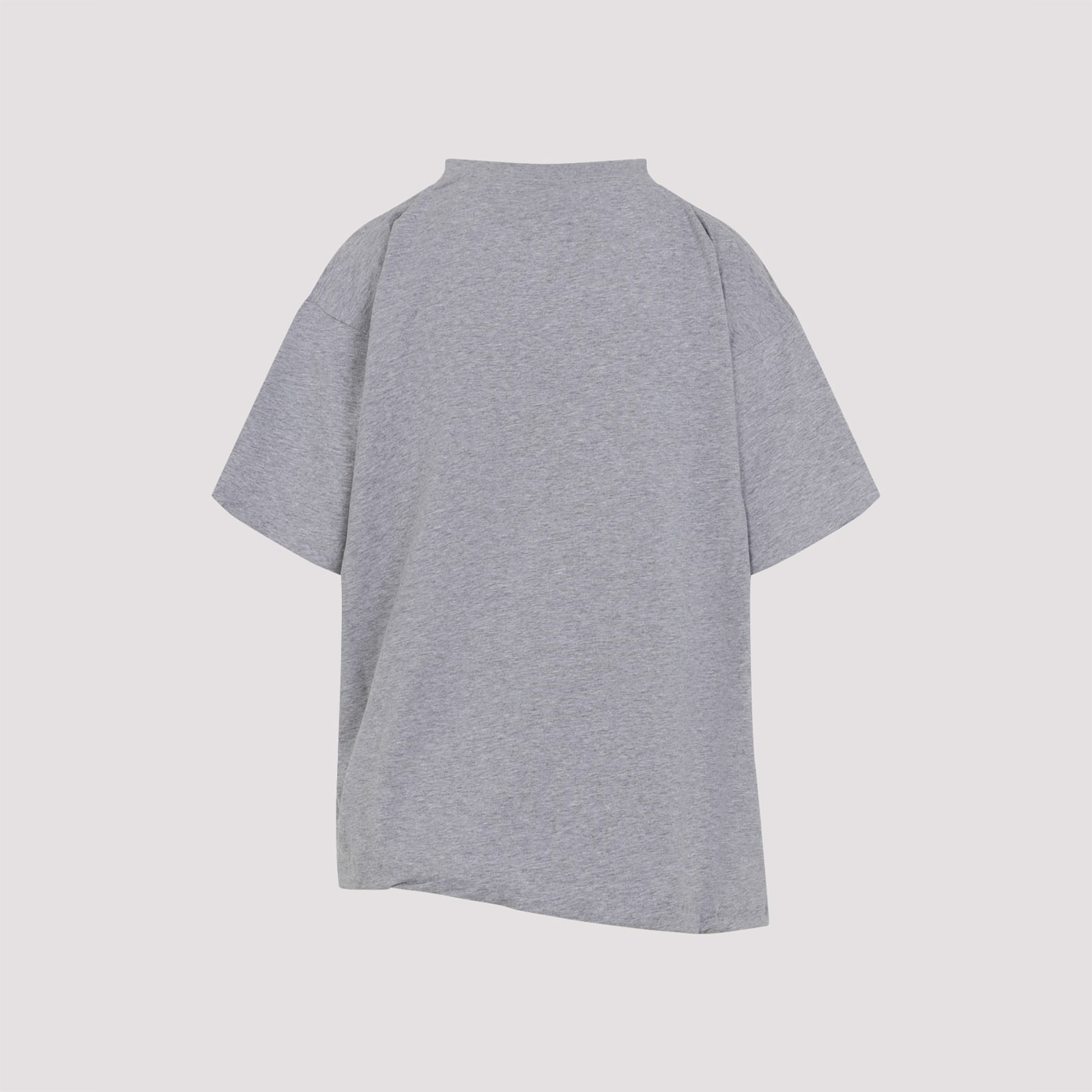 Balenciaga Cotton T-shirt In Gray