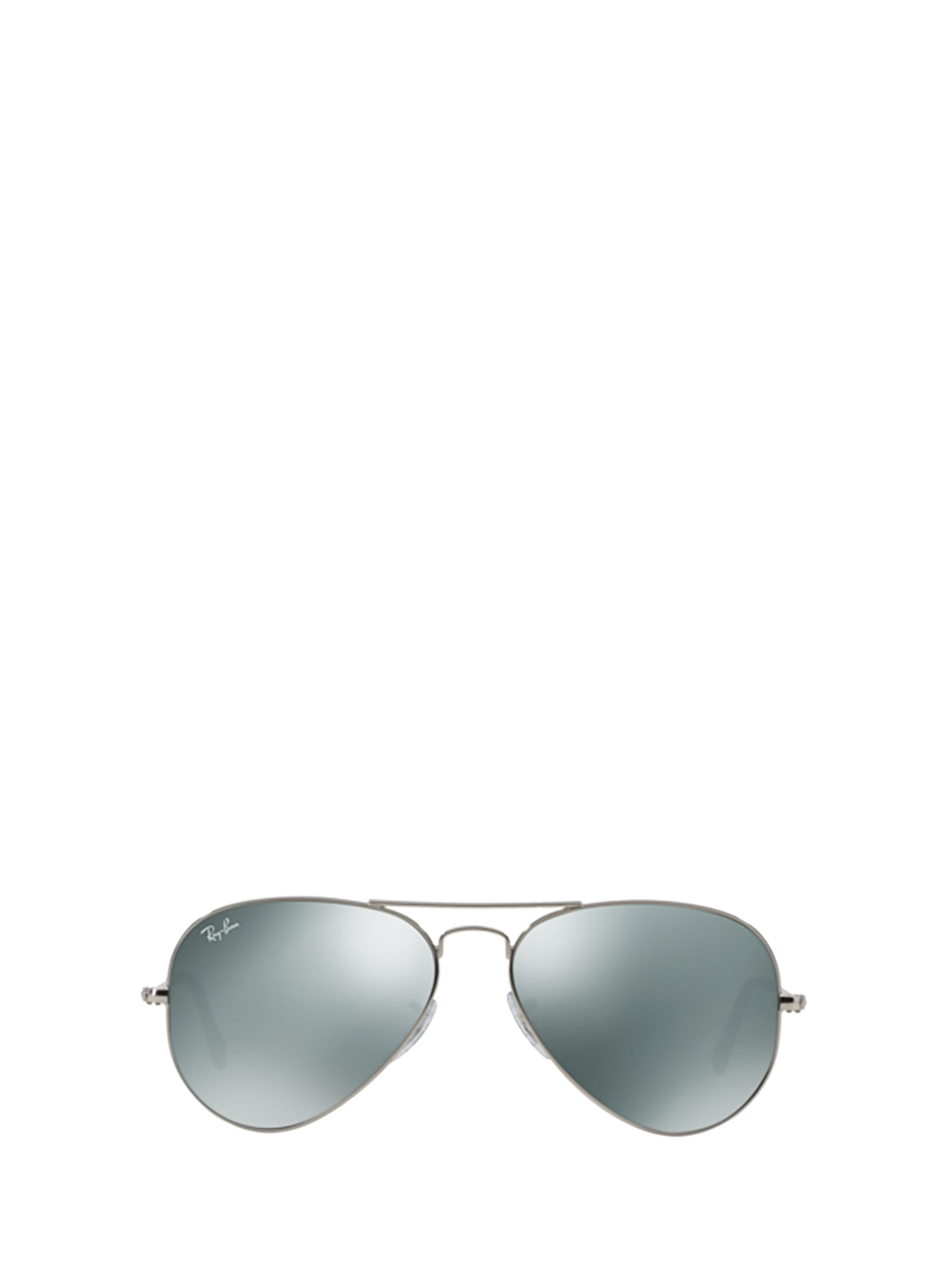 Shop Ray Ban Ray-ban Rb3025 Silver Sunglasses