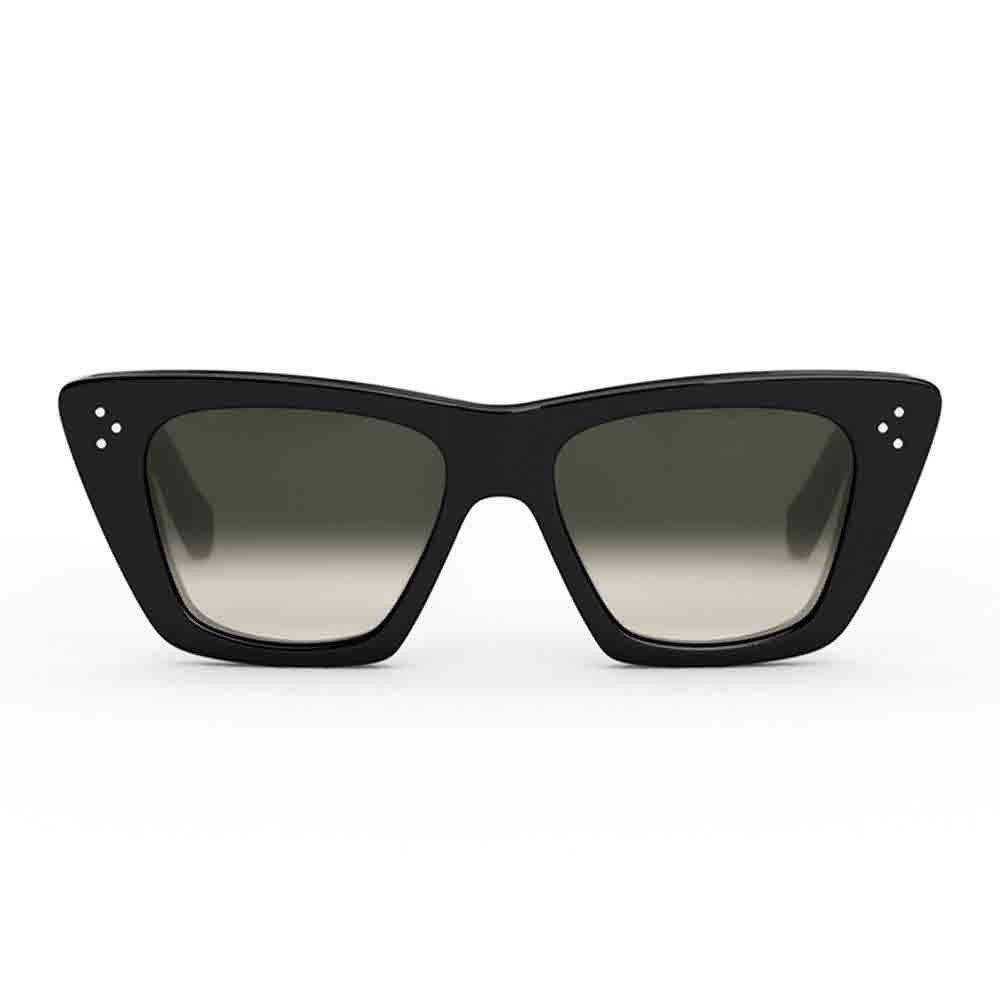 Shop Celine Cat Eye S187 Sunglasses In 01f