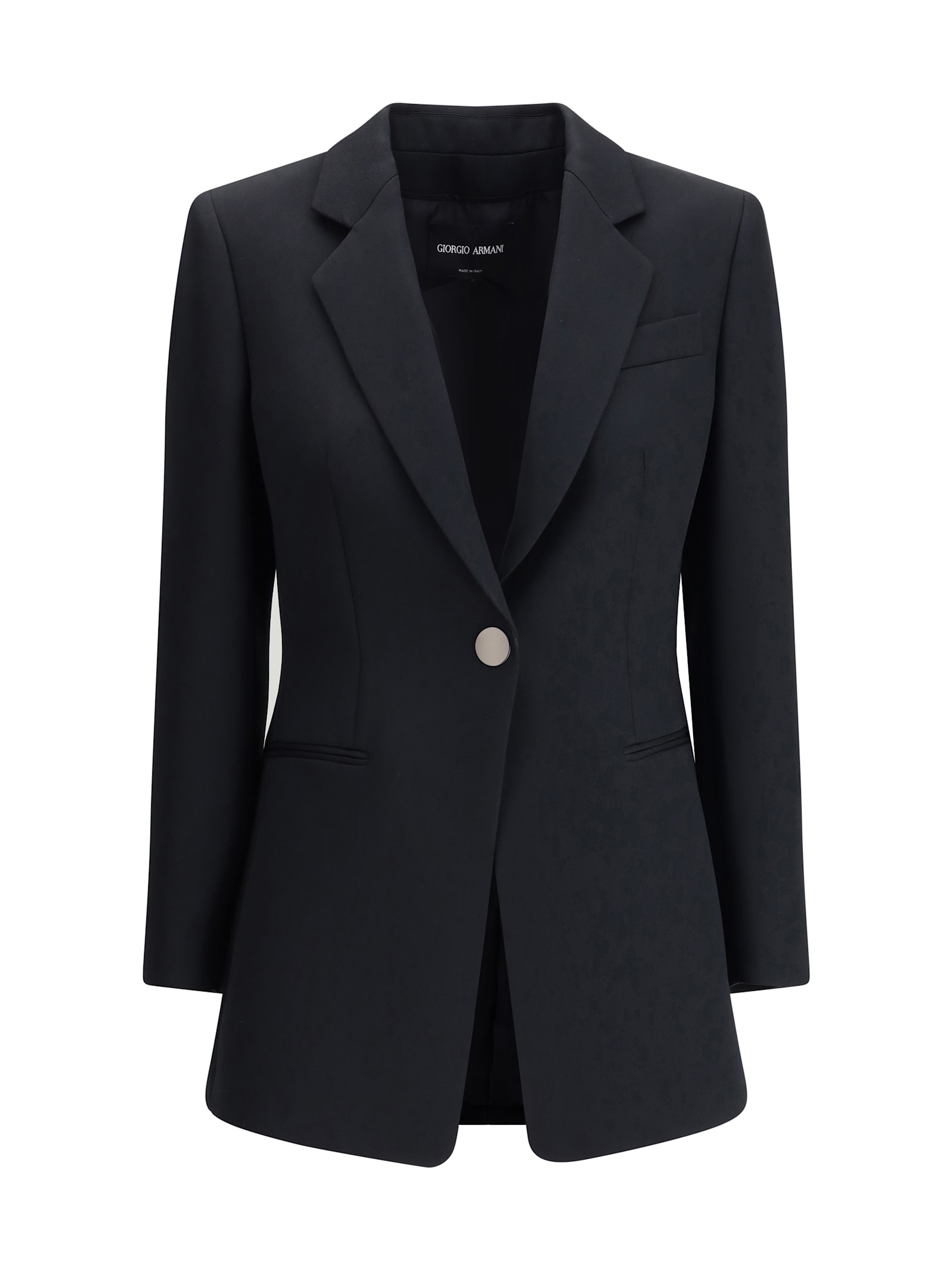 Giorgio Armani Women Single-breasted Blazer In Black