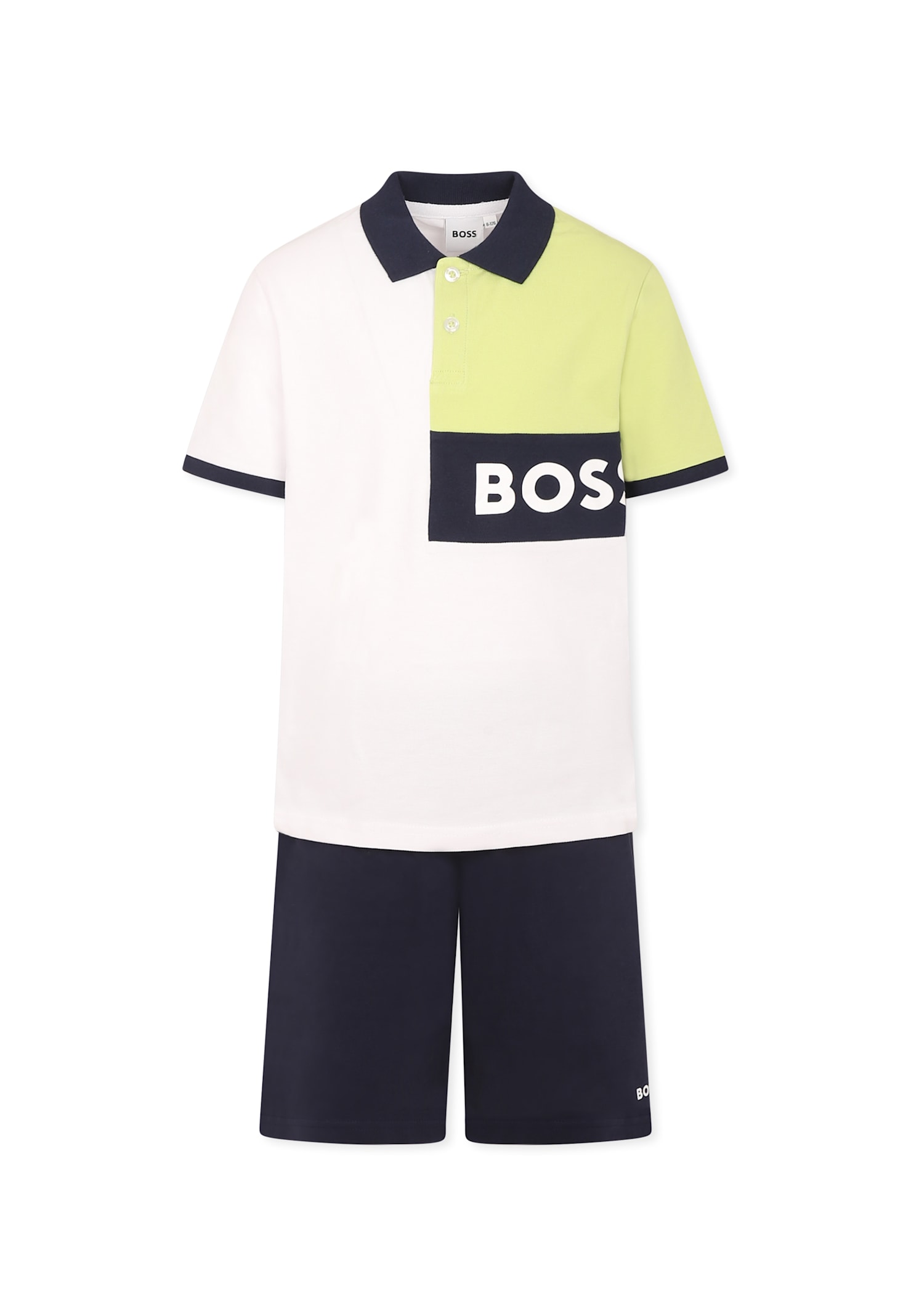 Hugo Boss Logo-print Tracksuit Set In Multicolor