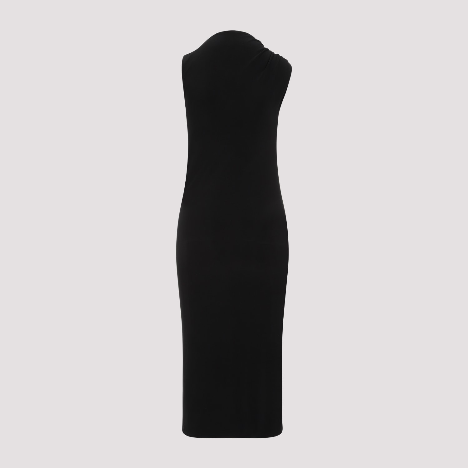 Shop Sportmax Nuble Jersey Dress In Nero