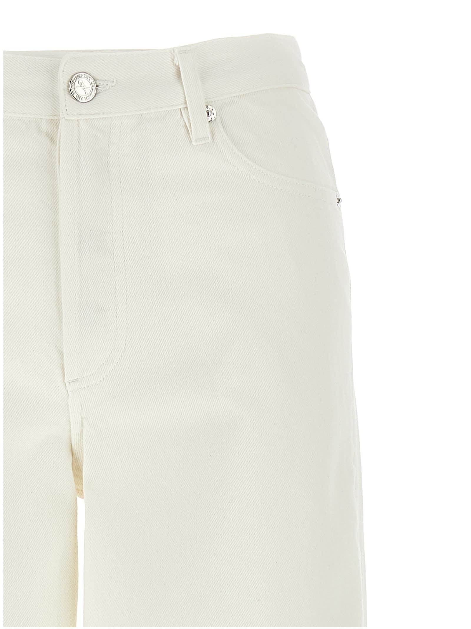 Apc Elisabeth Jeans In White