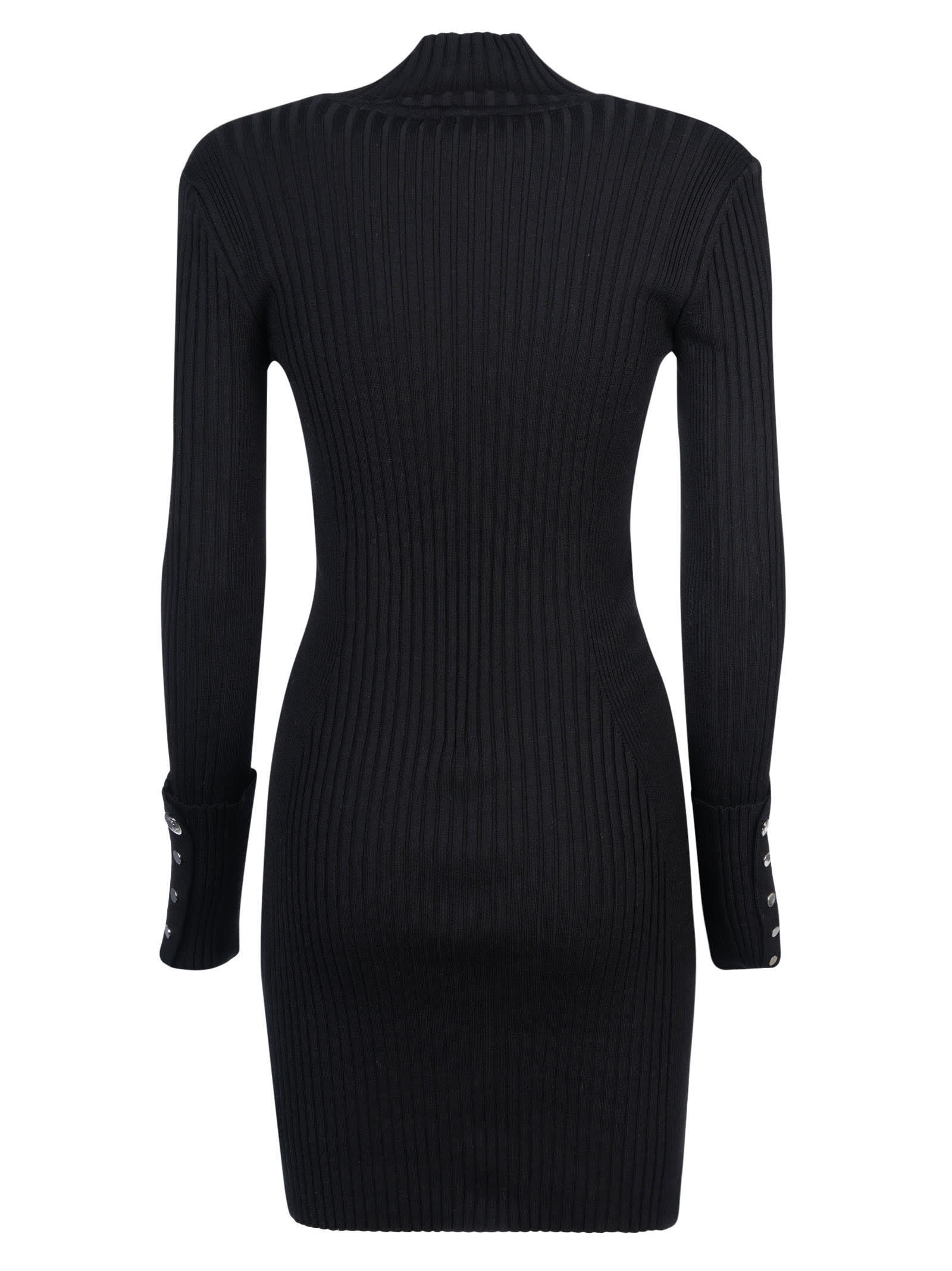 RABANNE TURTLENECK LONGSLEEVED KNIT DRESS