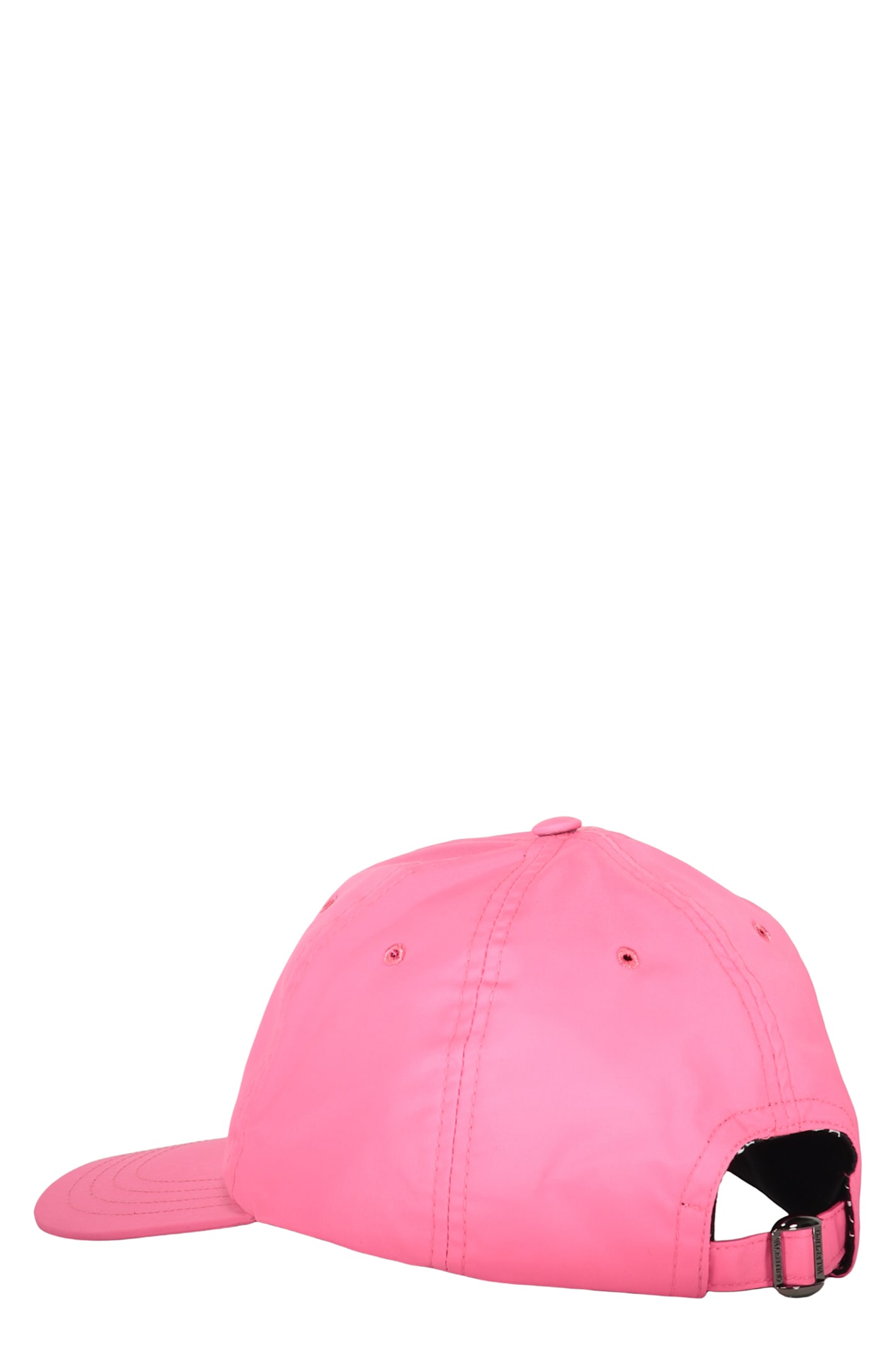 Valentino Logo Baseball Cap In Fuchsia
