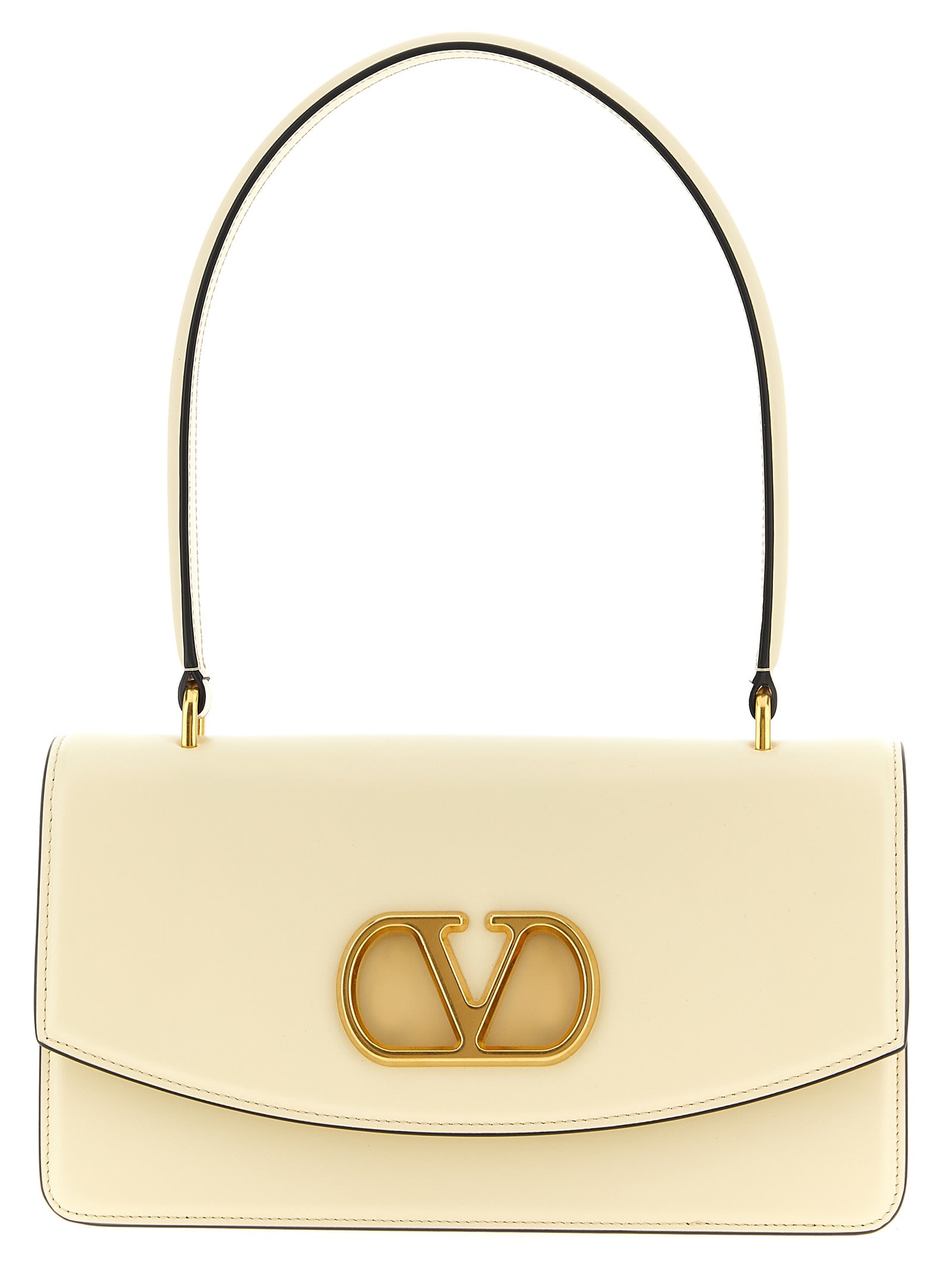 Valentino Garavani Vain Shoulder Bag In White