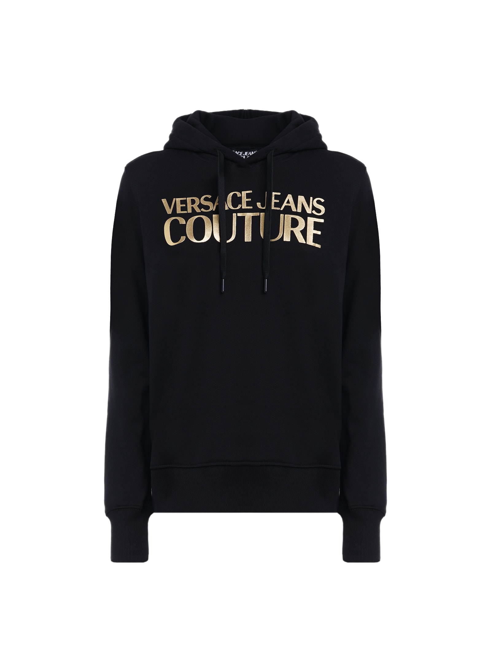 Versace Jeans Couture Thick Lamina Logo Print Hoodie