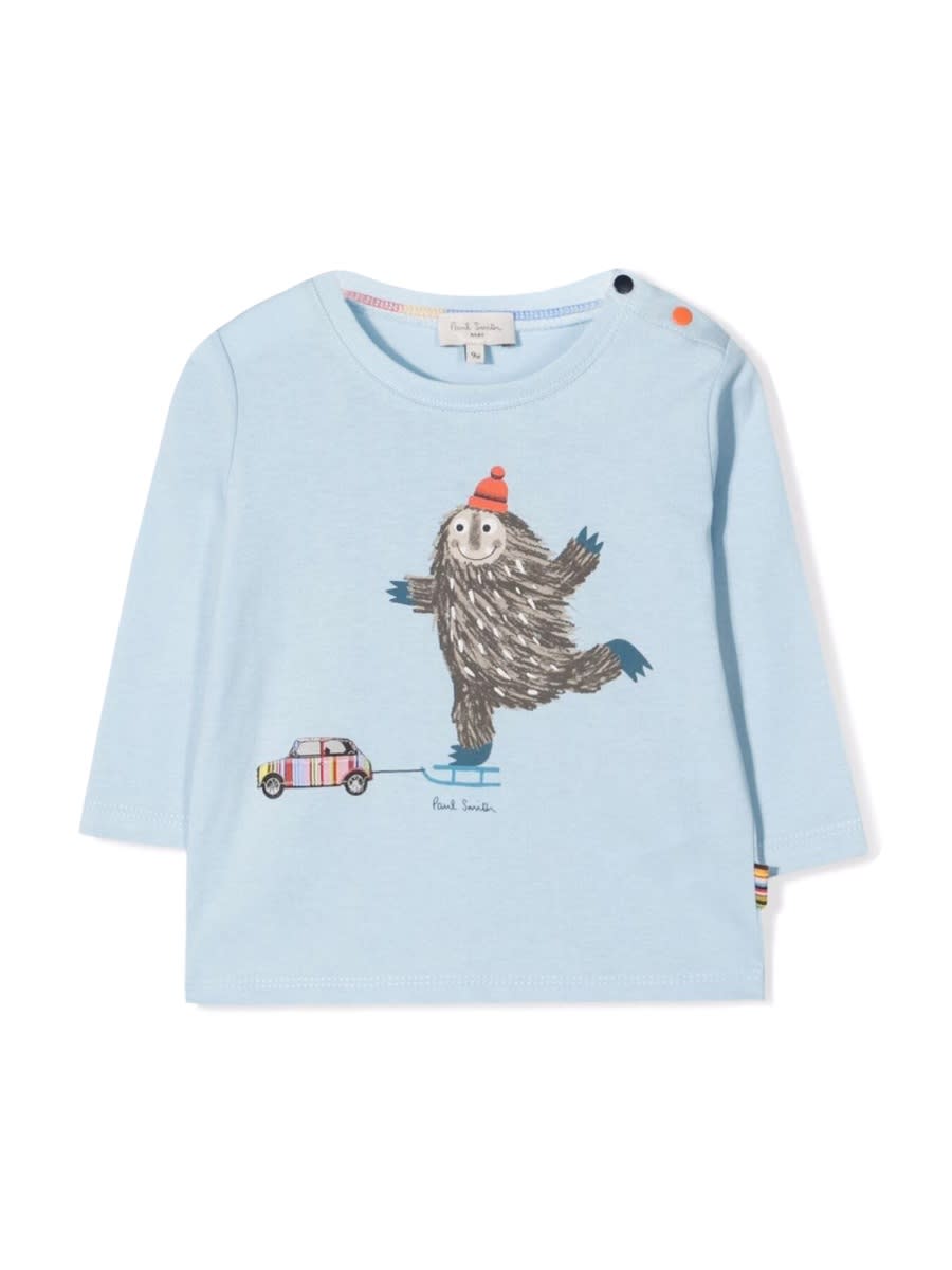 Paul Smith Babies' Tee Shirt In Blue