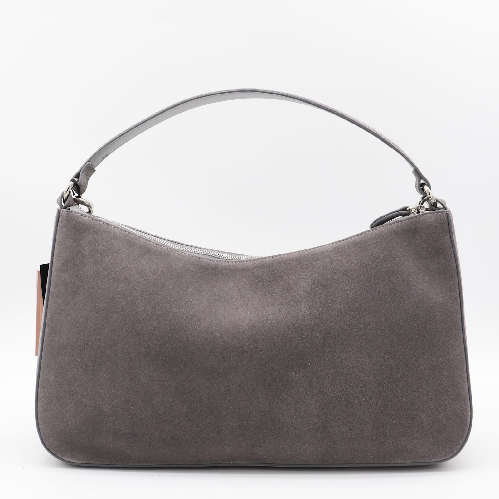 Twinset Twin-set Grey Melange Polyester Cotton Bags In Gray
