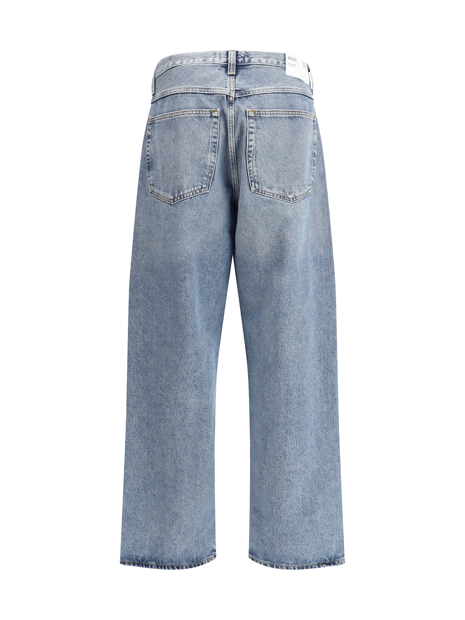 Agolde Sky Blue Fusion Jeans In Ratio