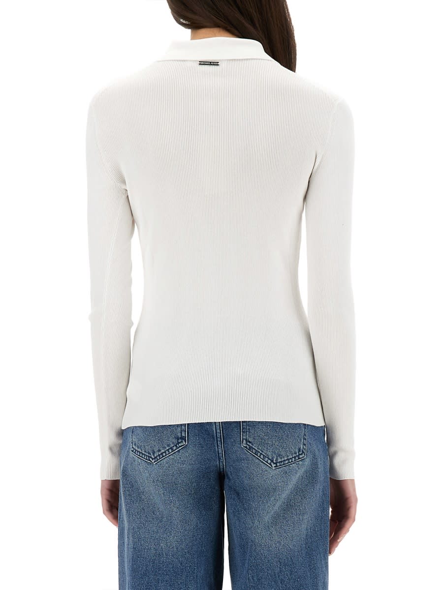 MICHAEL KORS RIBBED CARDIGAN