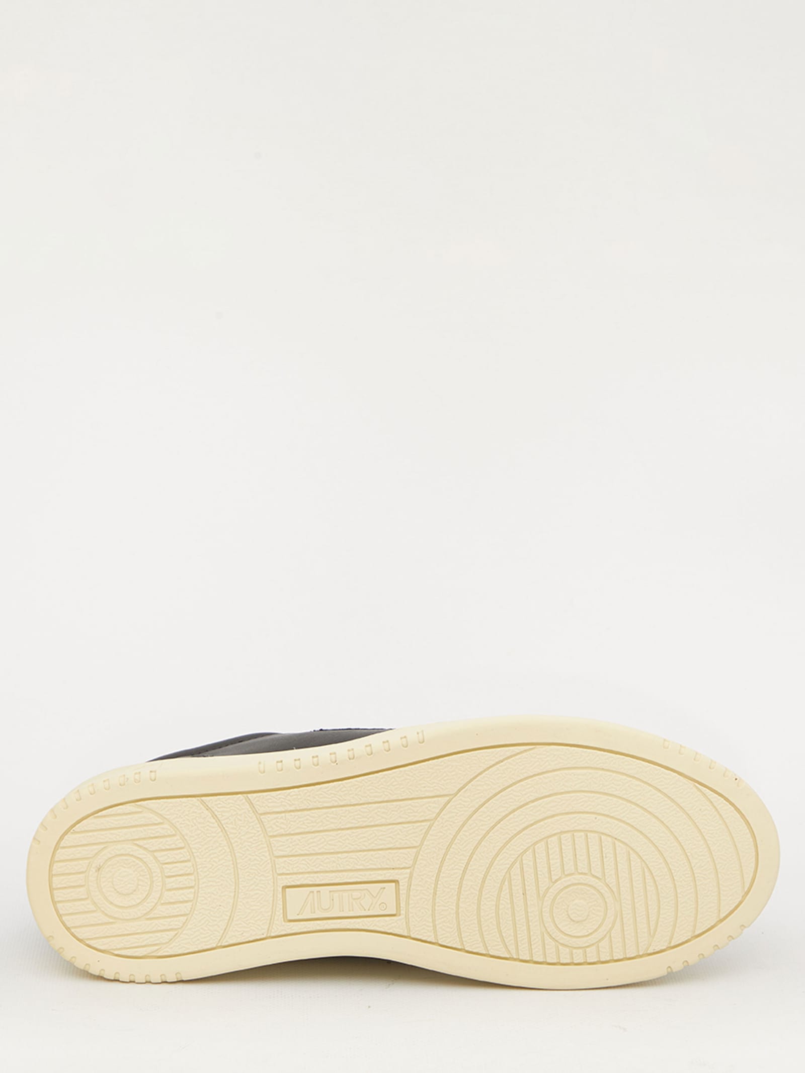 Shop Autry Black Medalist Sneakers