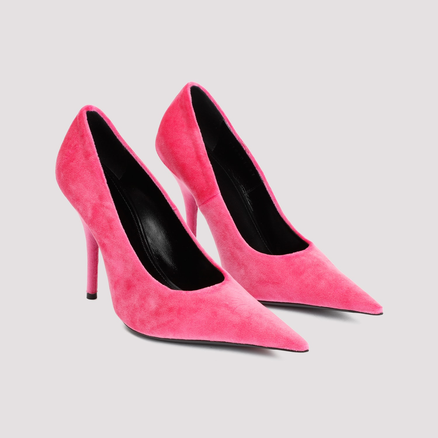 Shop Balenciaga Knife Pump In Bright Pink