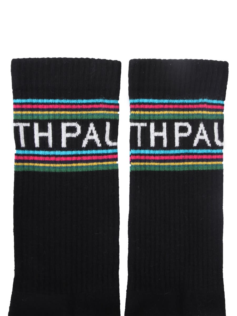 Shop Ps By Paul Smith Socks With Logo In Black