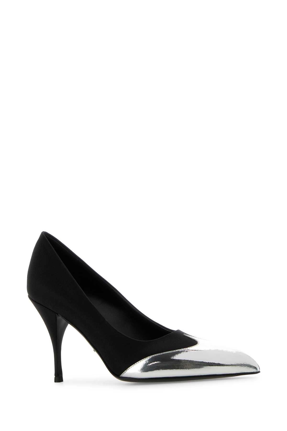 Prada Black Pointed Toe Pumps In Nero