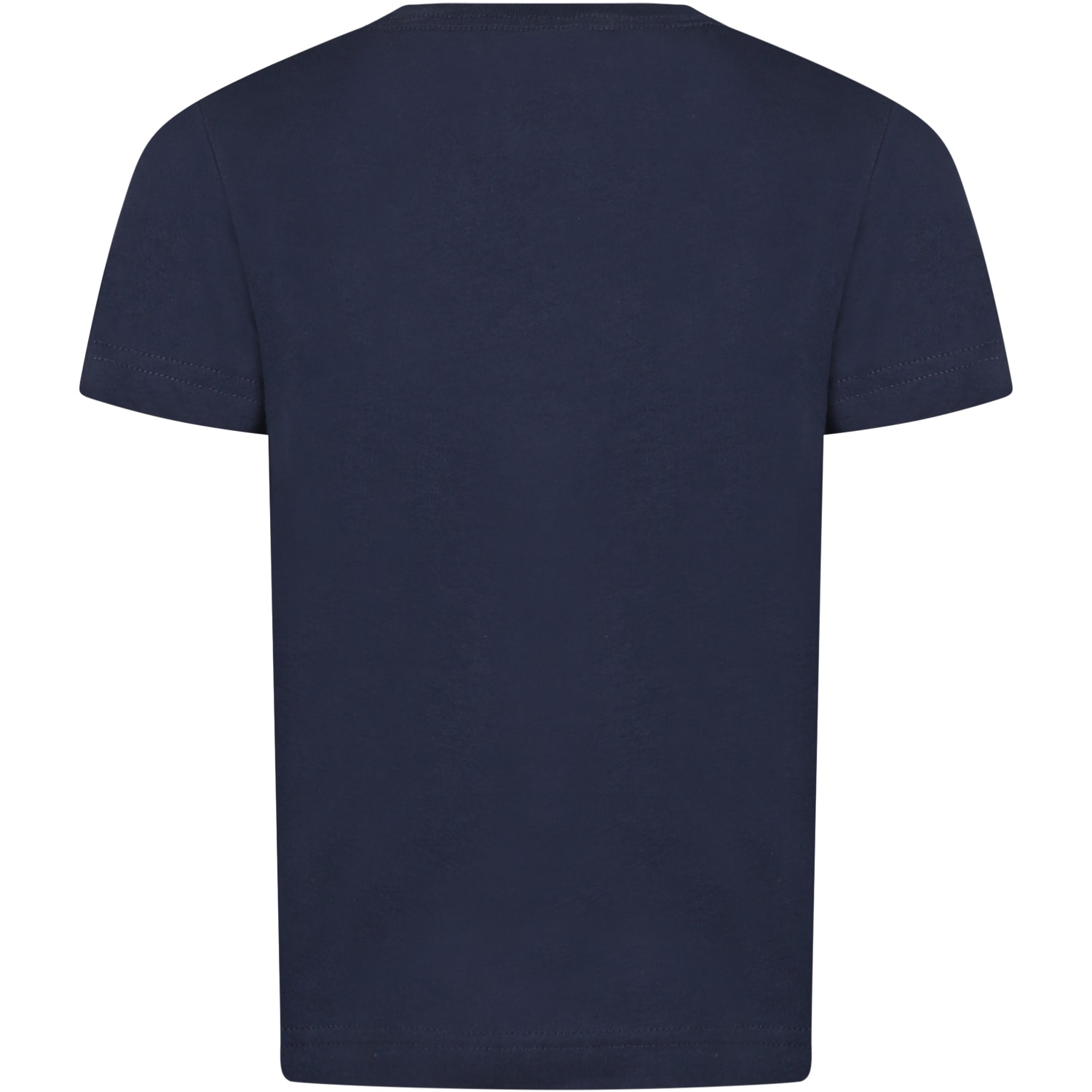 Shop Levi's Blue T-shirt For Kids With Logo Patch