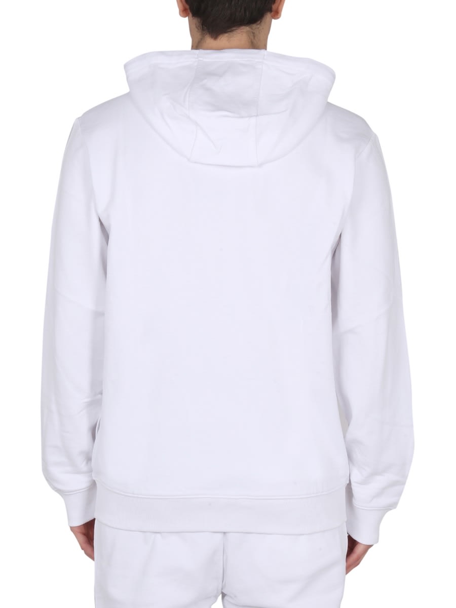 Shop Hugo Boss Daple Sweatshirt In White