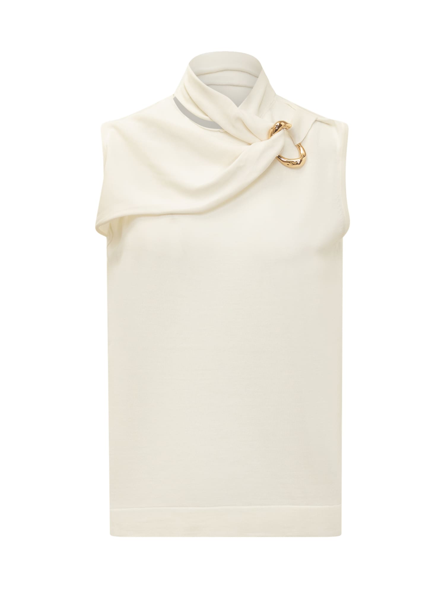 Shop Jil Sander Top In Coconut