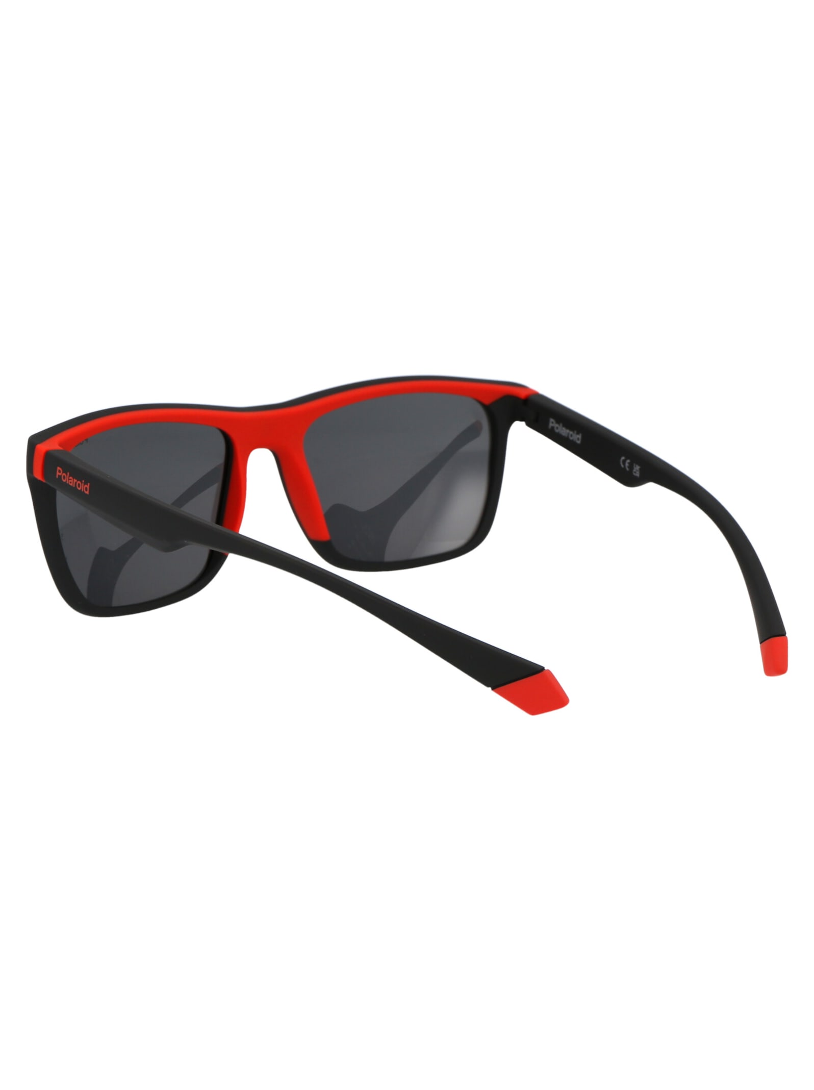 Shop Polaroid Pld 2141/s Sunglasses In Blxm9 Opaco Nero Rosso
