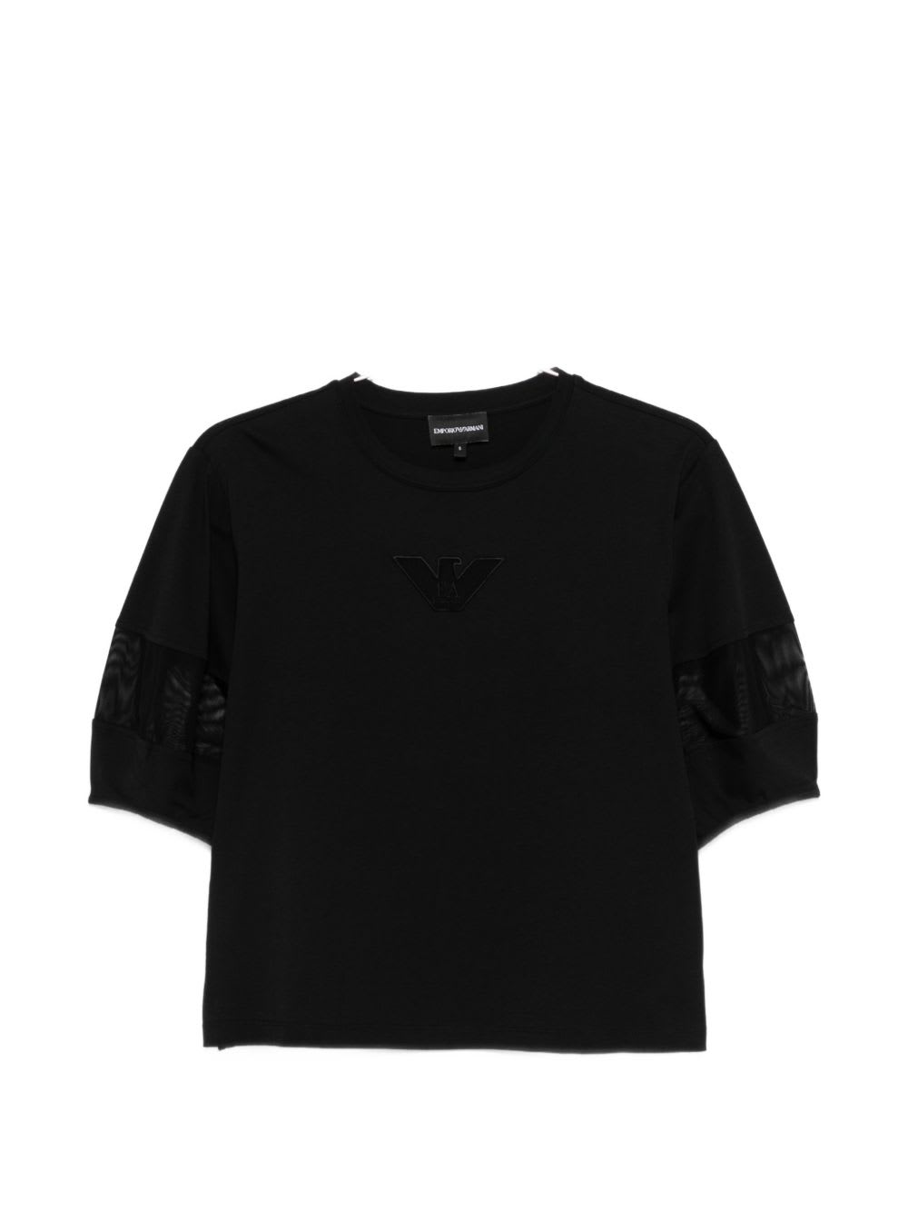 Emporio Armani Cotton Crewneck Sweater