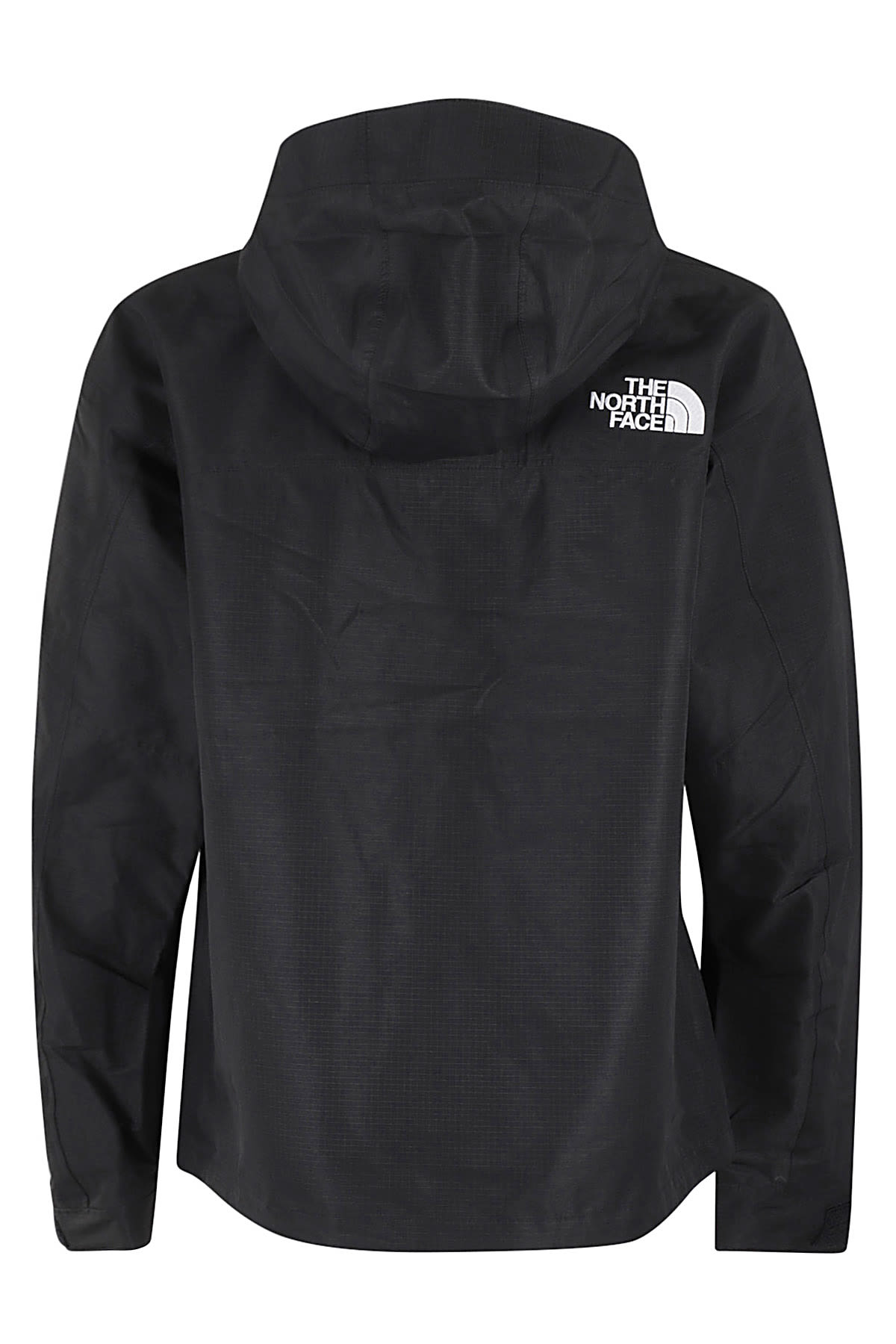 The North Face Dryvent Mono Black Jacket With Logo Printed On The Front In Tech Fabric Man In Tnf Black