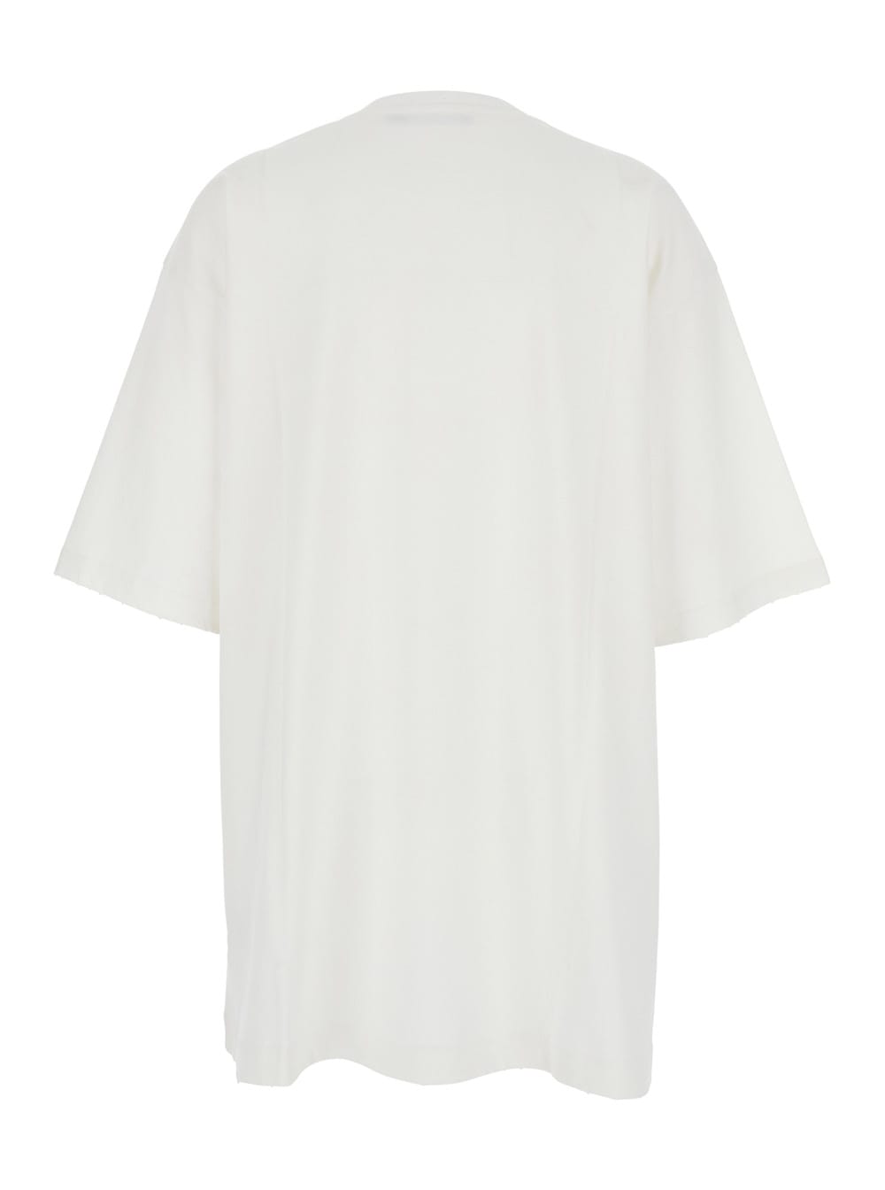 Dolce & Gabbana Printed Cotton T-shirt In White
